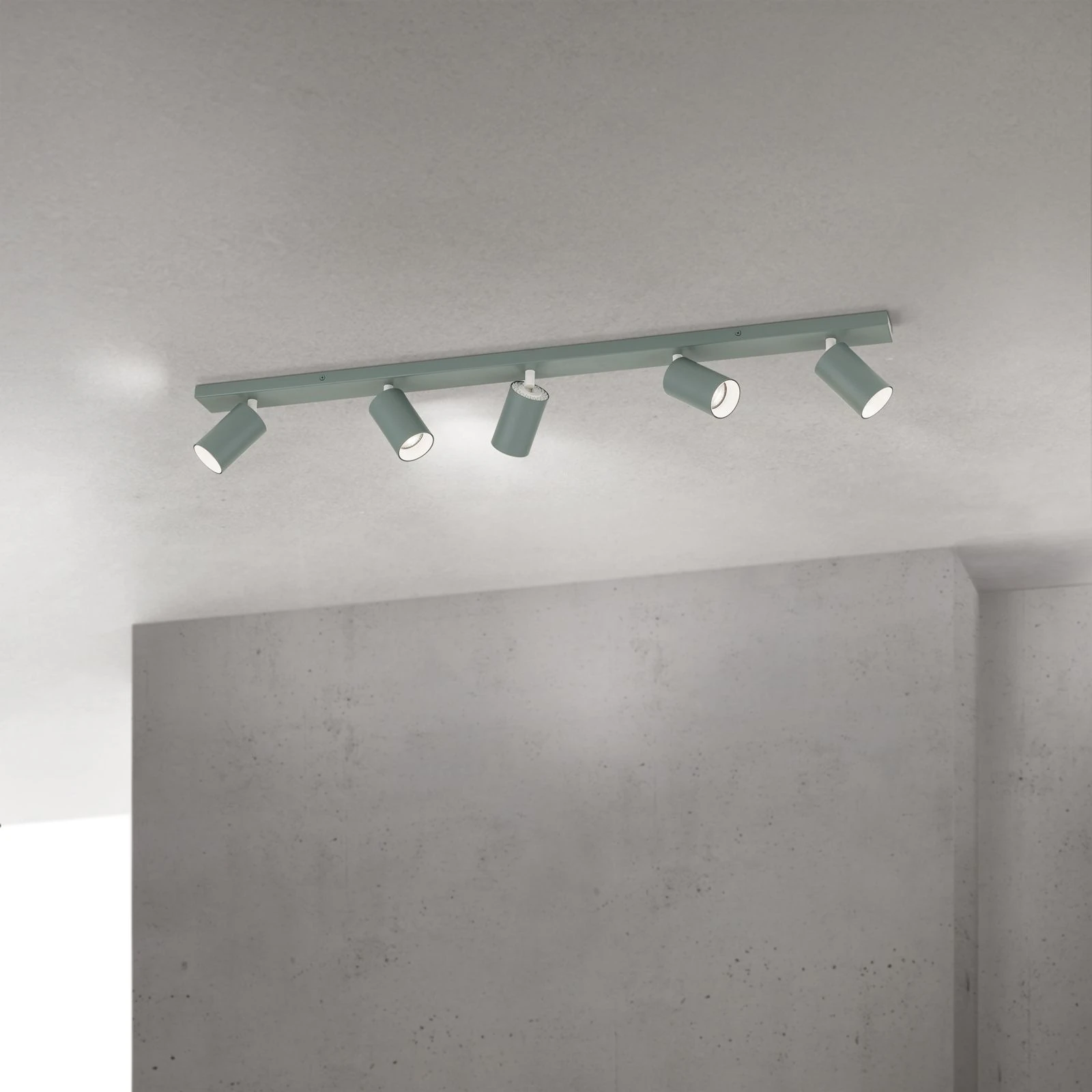 Spot lampa PENN, 5 izvora svetla, svetlo zelena - 2