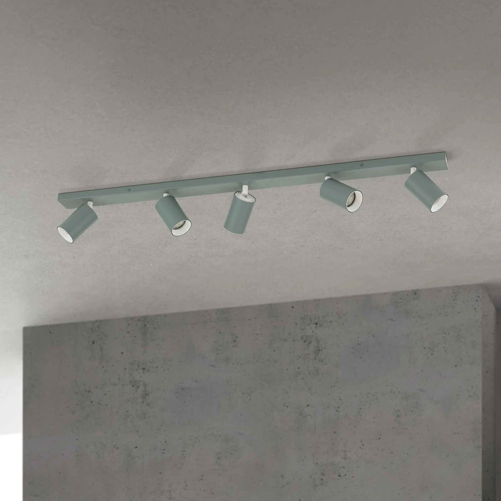 Spot lampa PENN, 5 izvora svetla, svetlo zelena - 3