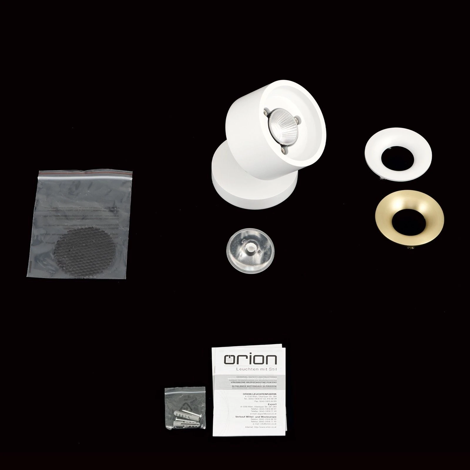 Spot lampa SPECTER, 1 izvor svetla, Bela - 8