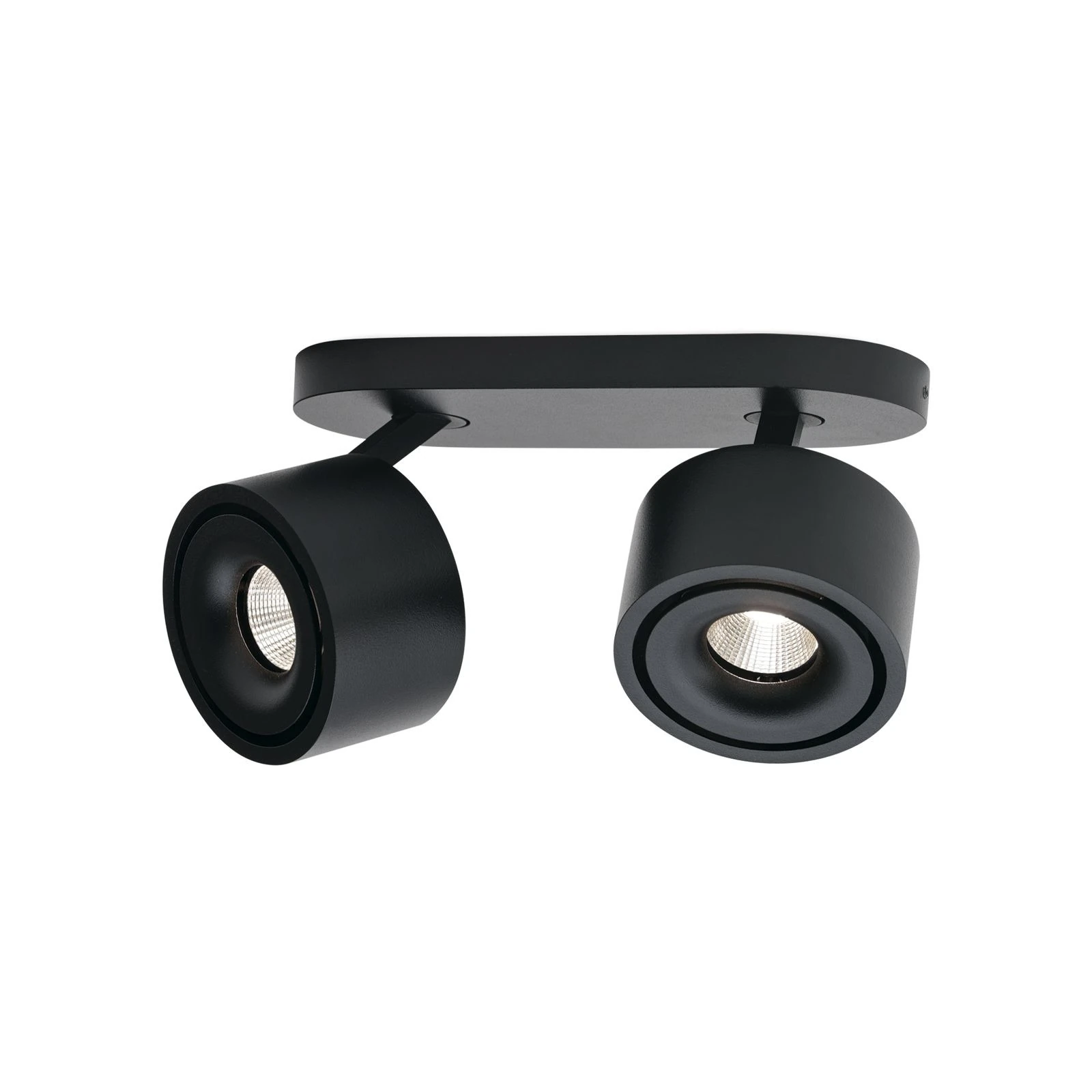 Spot lampa SPECTER, 2 izvora svetla, Crna - 4