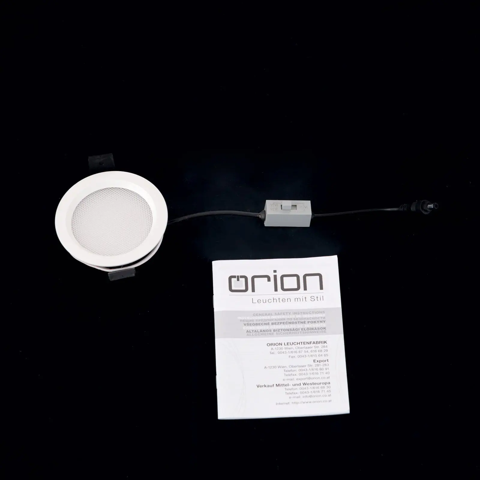 Ugradna spot lampa OFFICE, bela, Ø 17 cm - 8