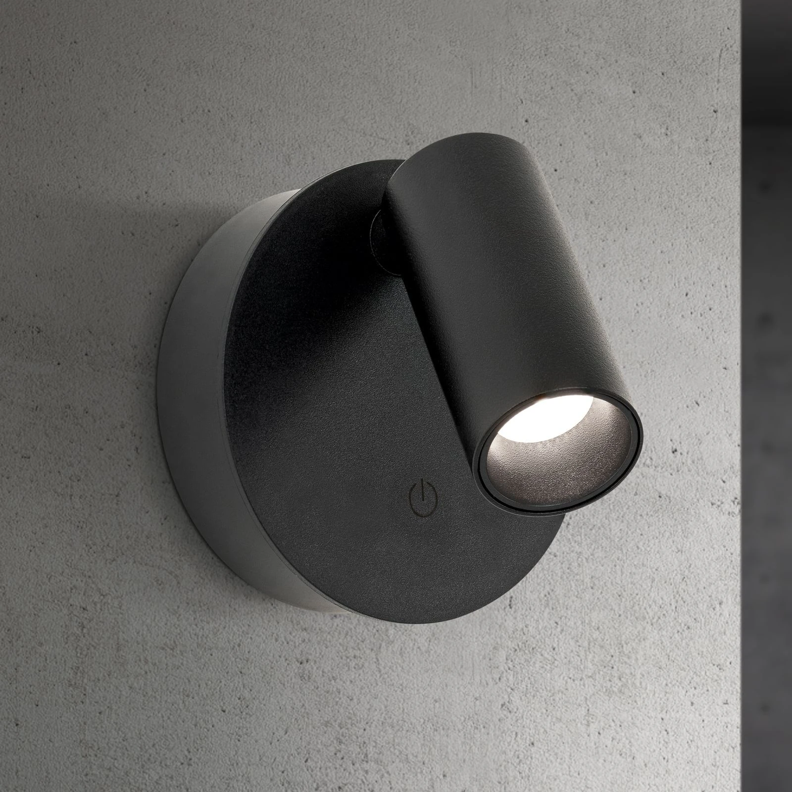 LED punjiva lampa LUXY, crna - 2