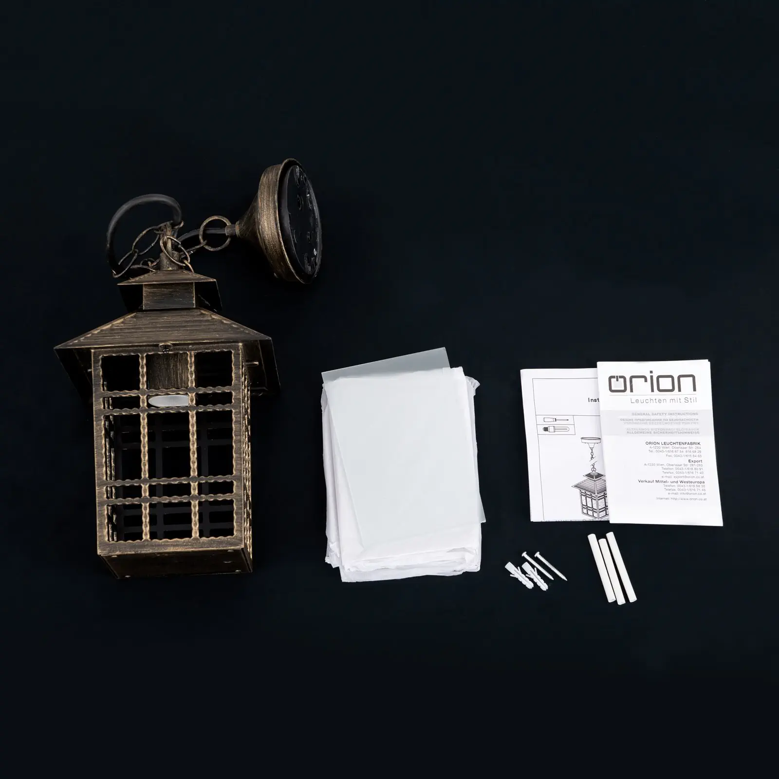 Plafonska lampa za spoljašnju upotrebu KIKO, patina - 8