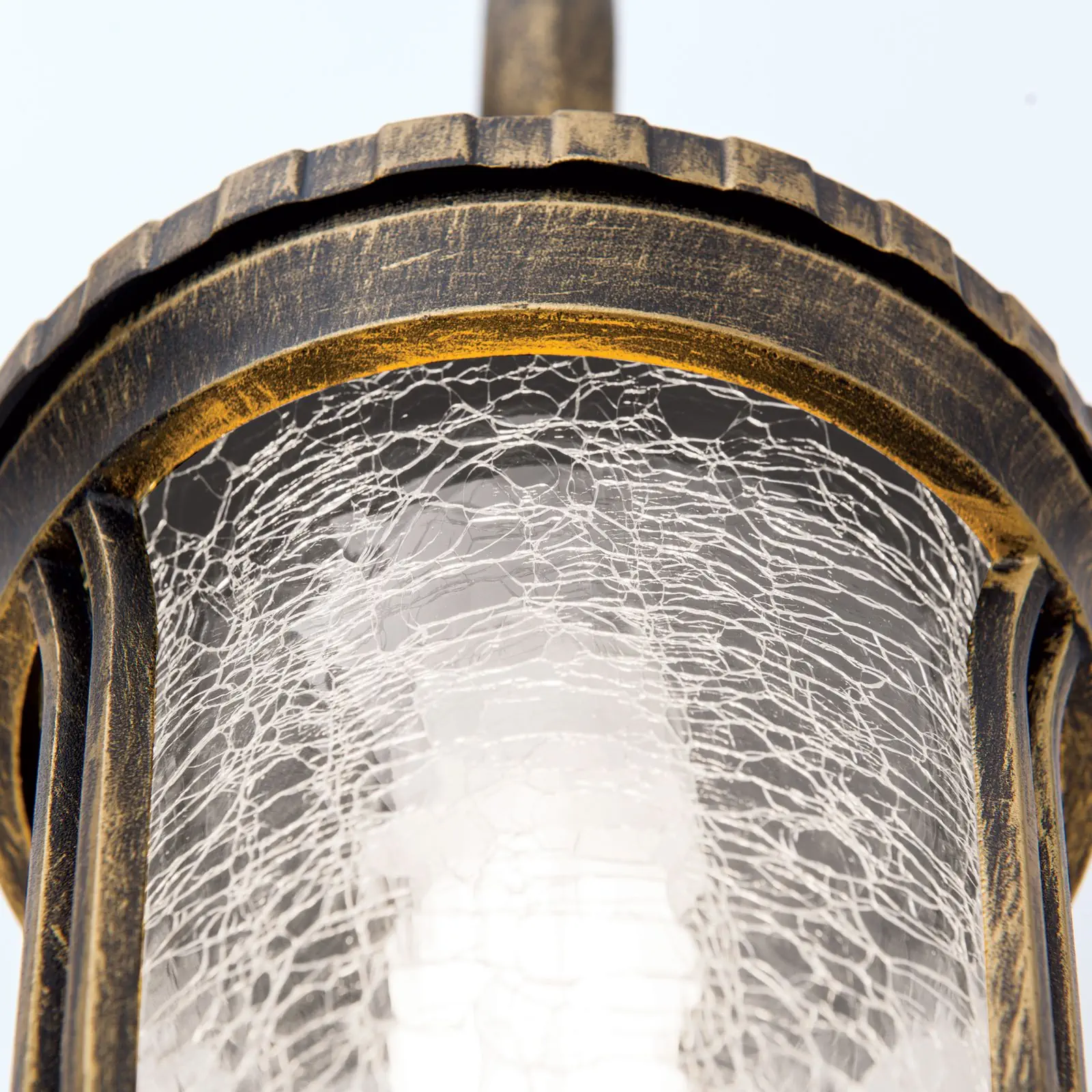 Spoljašnja zidna lampa AUGUST, patina, usmerena nagore - 2