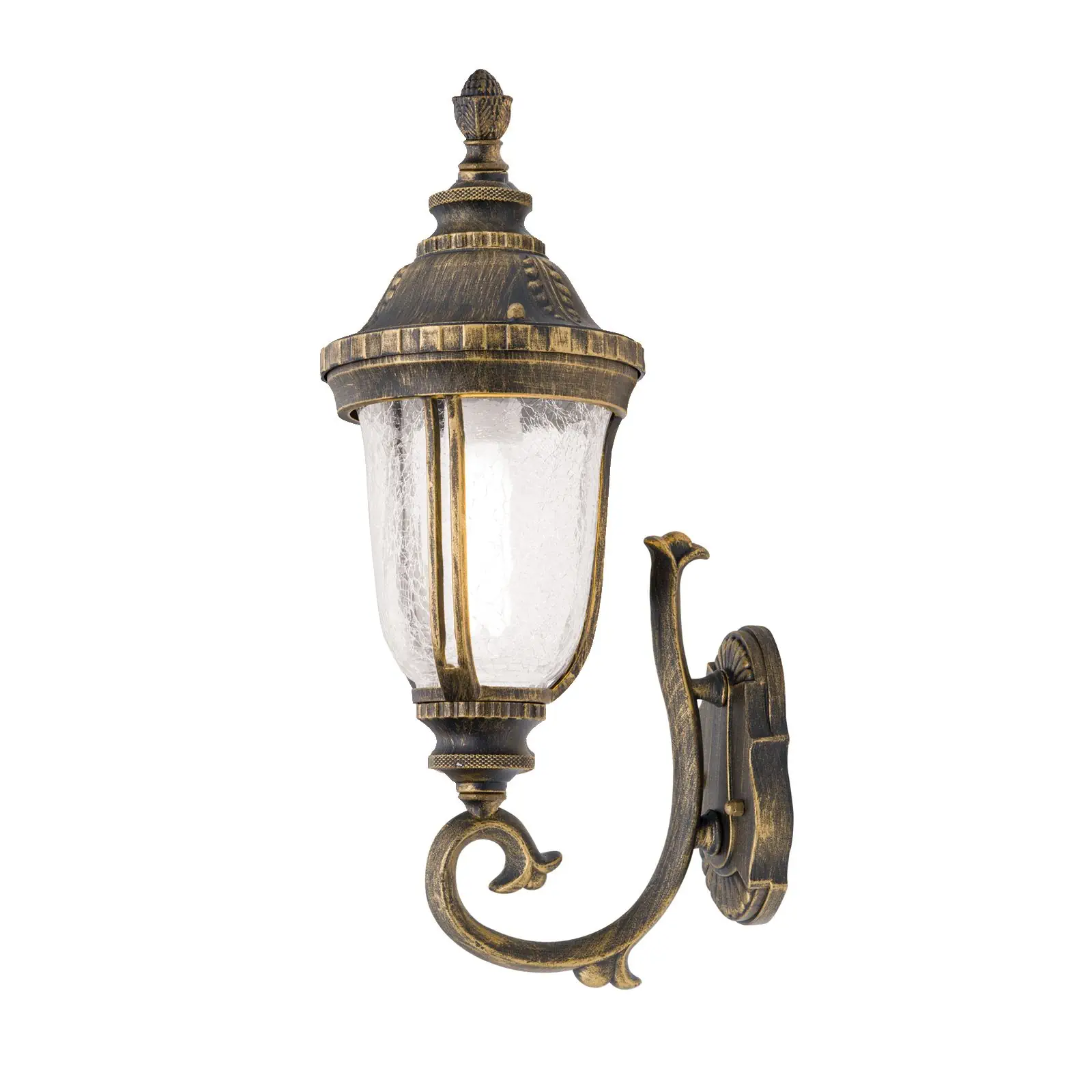 Spoljašnja zidna lampa AUGUST, patina, usmerena nagore - 4