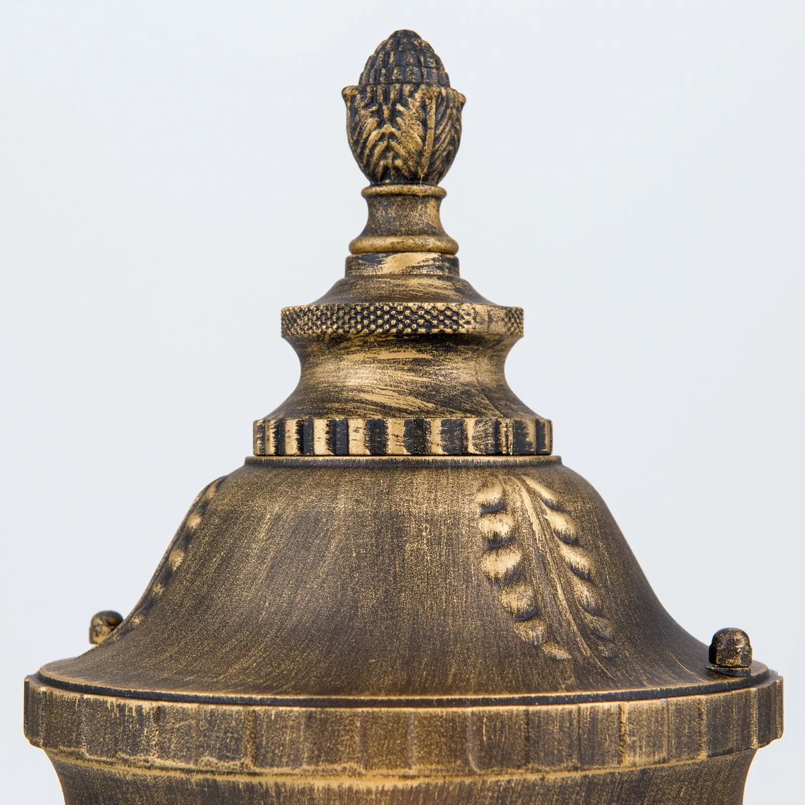 Spoljašnja podna lampa AUGUST, patina, H51 cm - 5