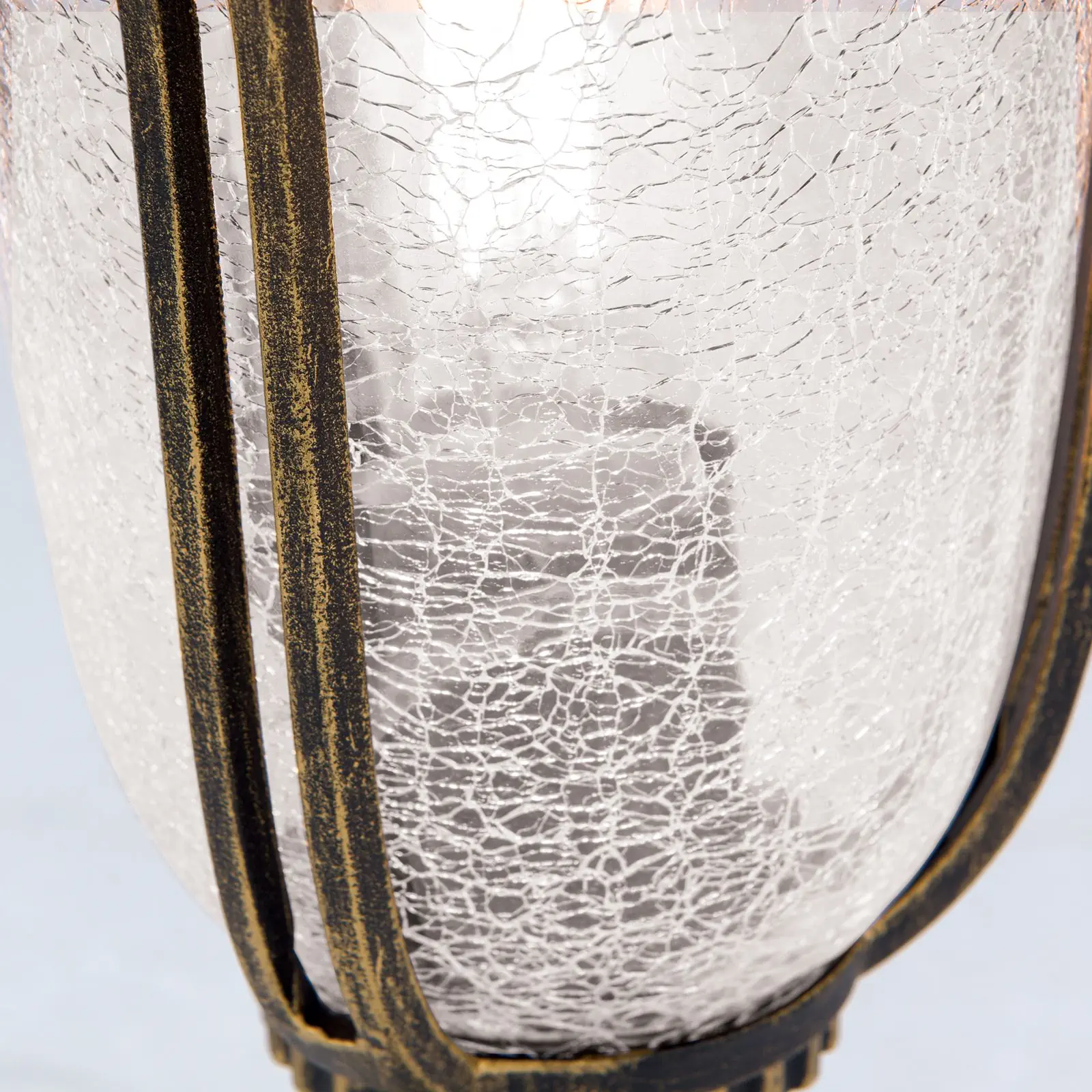 Spoljašnja podna lampa AUGUST, patina, H51 cm - 6