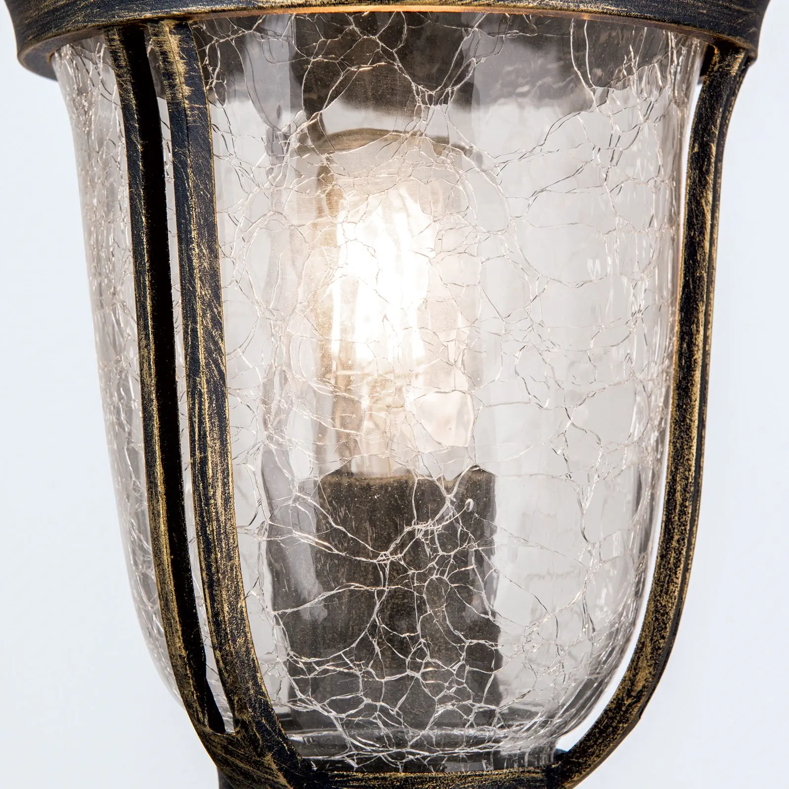 Spoljašnja stazna lampa AUGUST, patina, H112 cm - 6