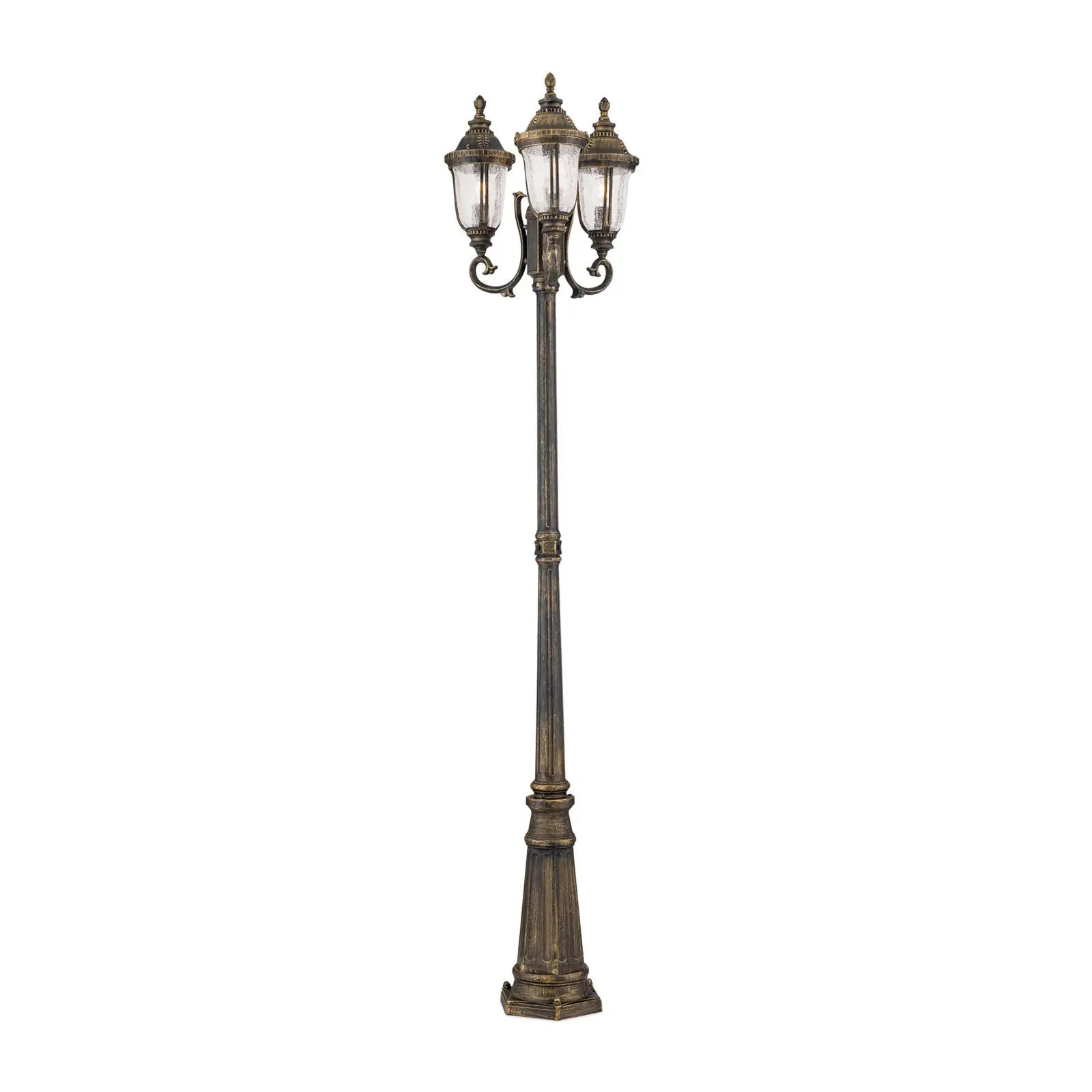 Spoljna lampa AUGUST, patina, H112cm - 4