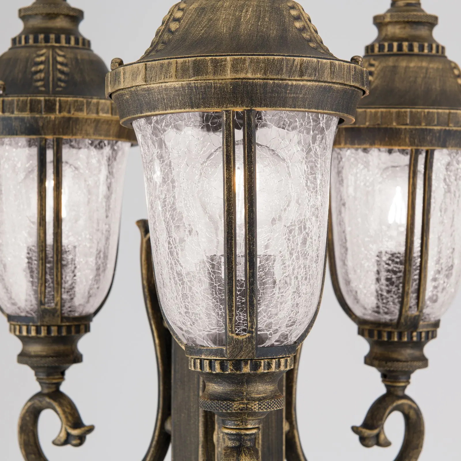 Spoljna lampa AUGUST, patina, H112cm - 5