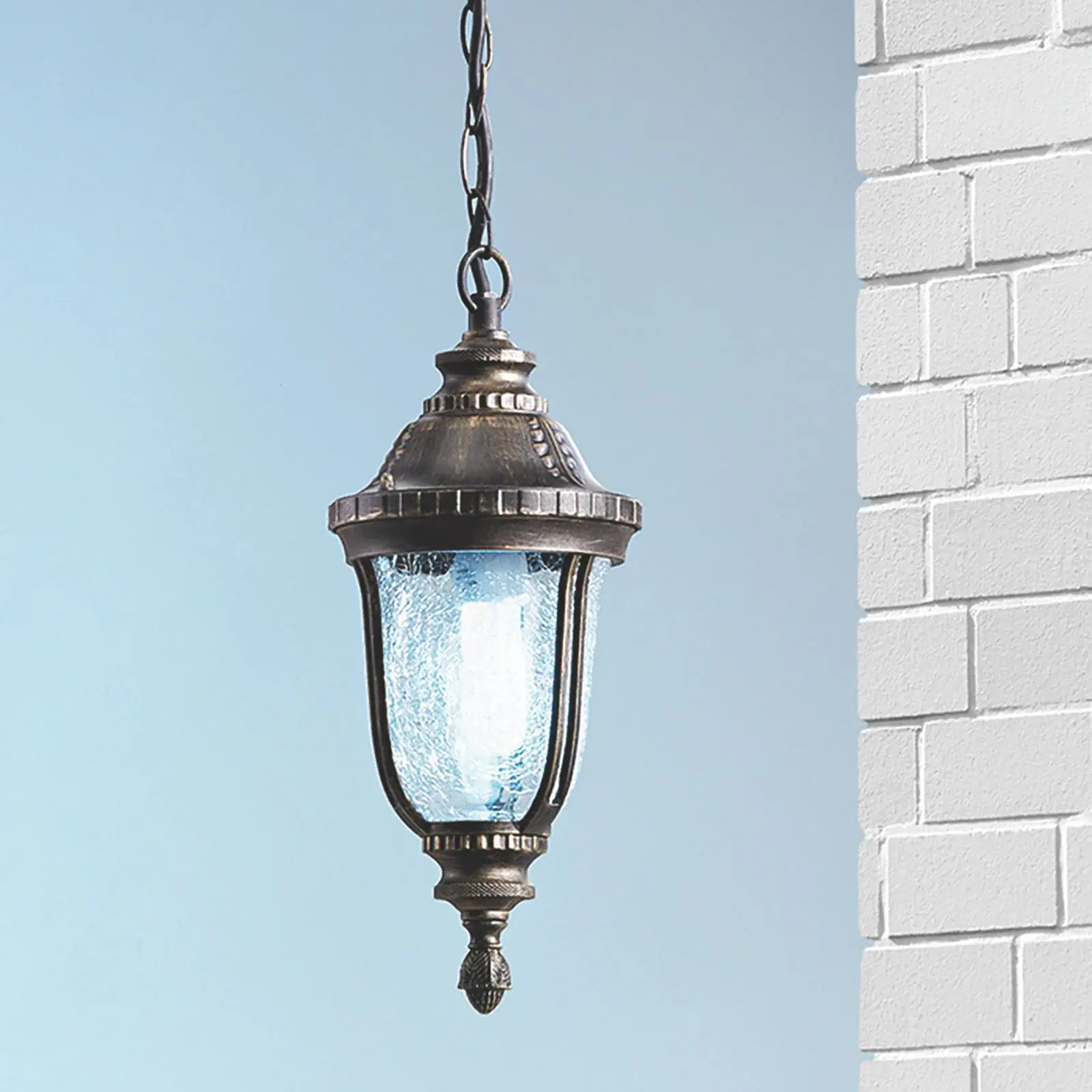 Plafonska lampa za spoljašnju upotrebu AUGUST, patina - 9