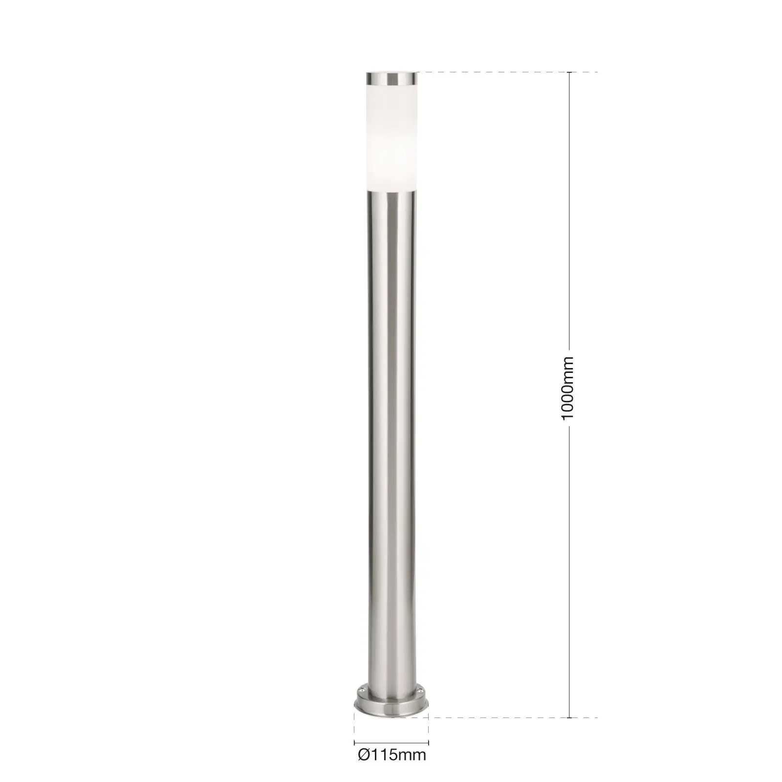 Spoljašnja stazna lampa PLENO, ravna - 7