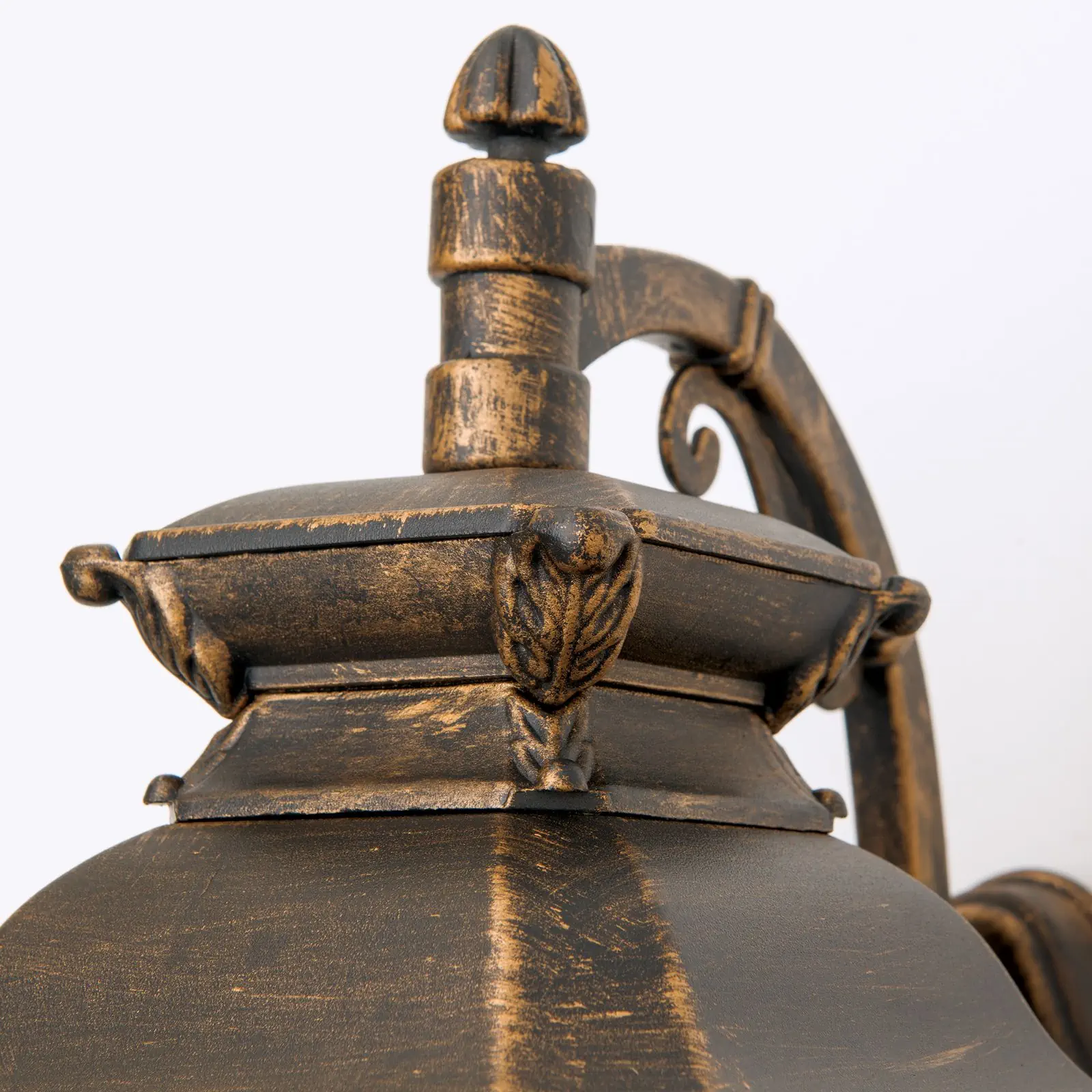 Spoljašnja zidna lampa AIKO, patina, usmerena nadole - 5