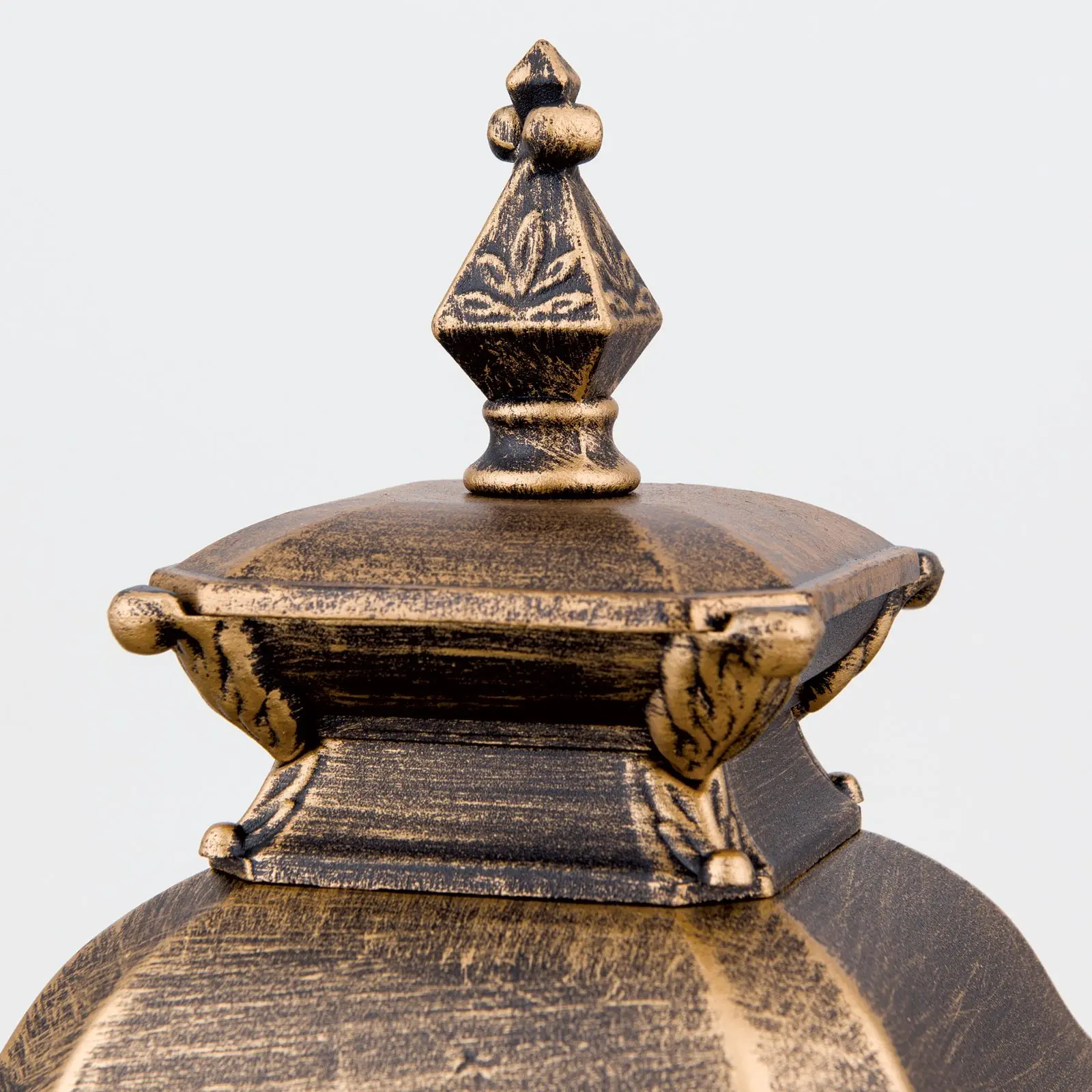 Spoljašnja podna lampa AIKO, patina, H57 cm - 5