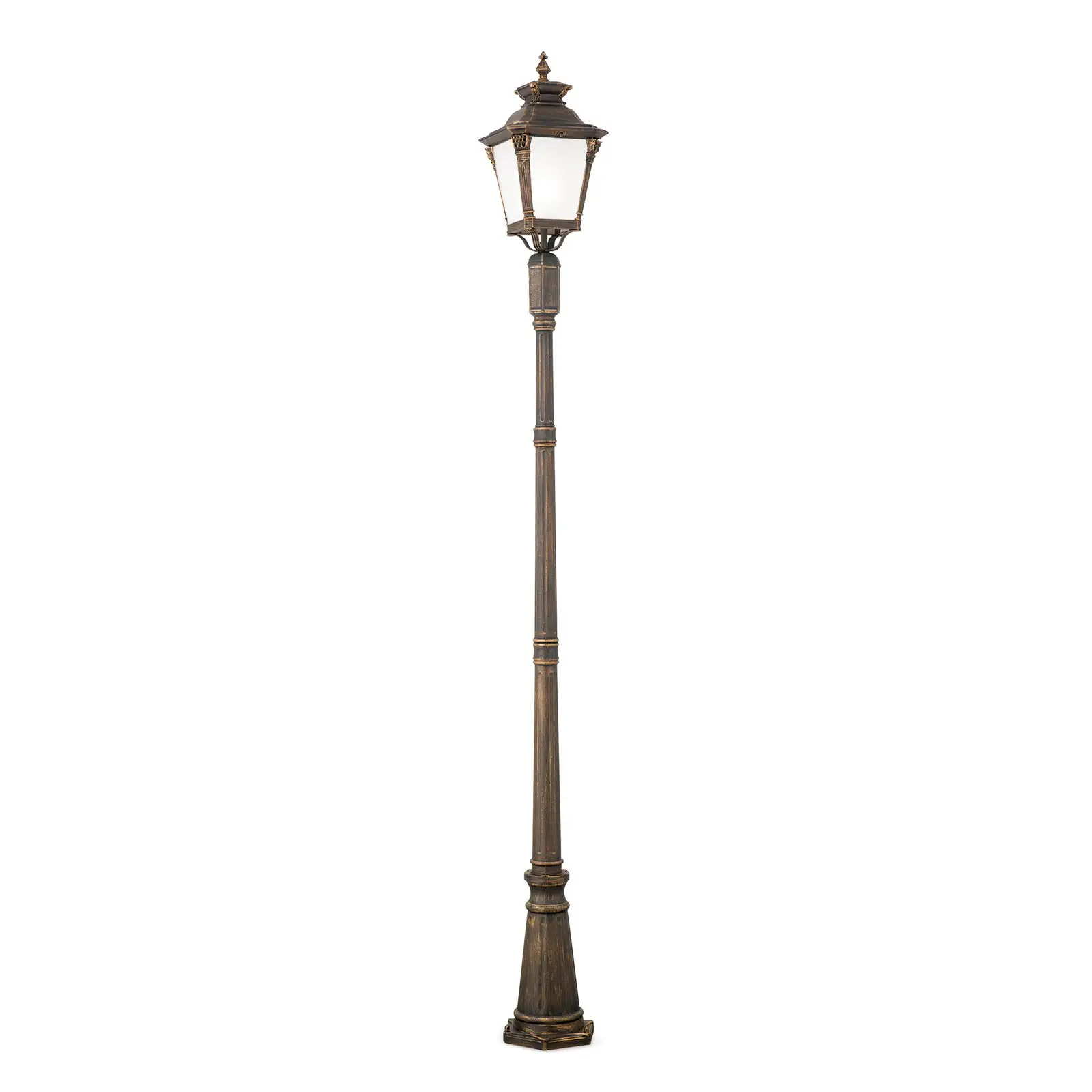 Spoljašnja stubna lampa AIKO, patina, H240 cm - 4