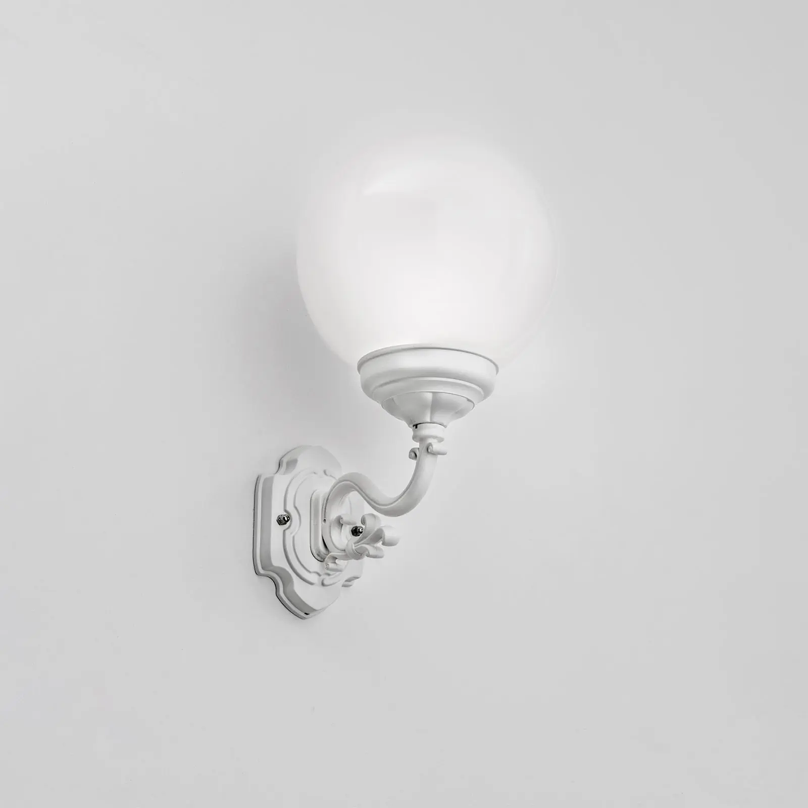 Spoljašnja zidna lampa REIKA, bela - 5