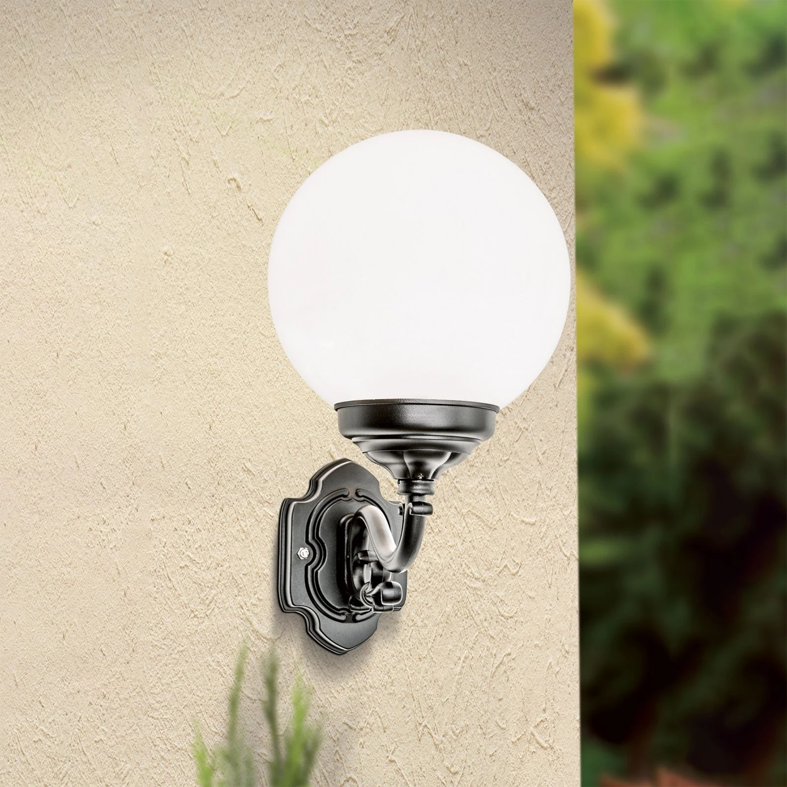 Spoljašnja zidna lampa REIKA, crna - 3