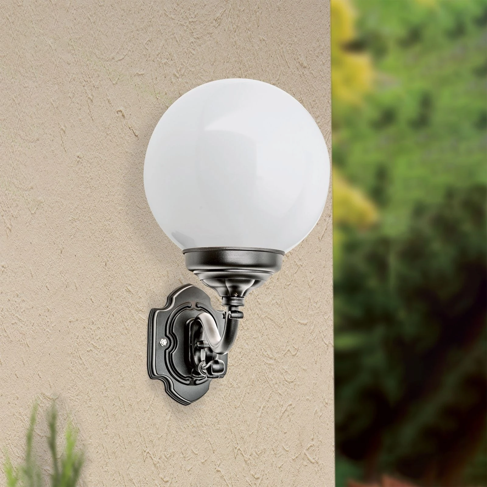 Spoljašnja zidna lampa REIKA, crna - 4