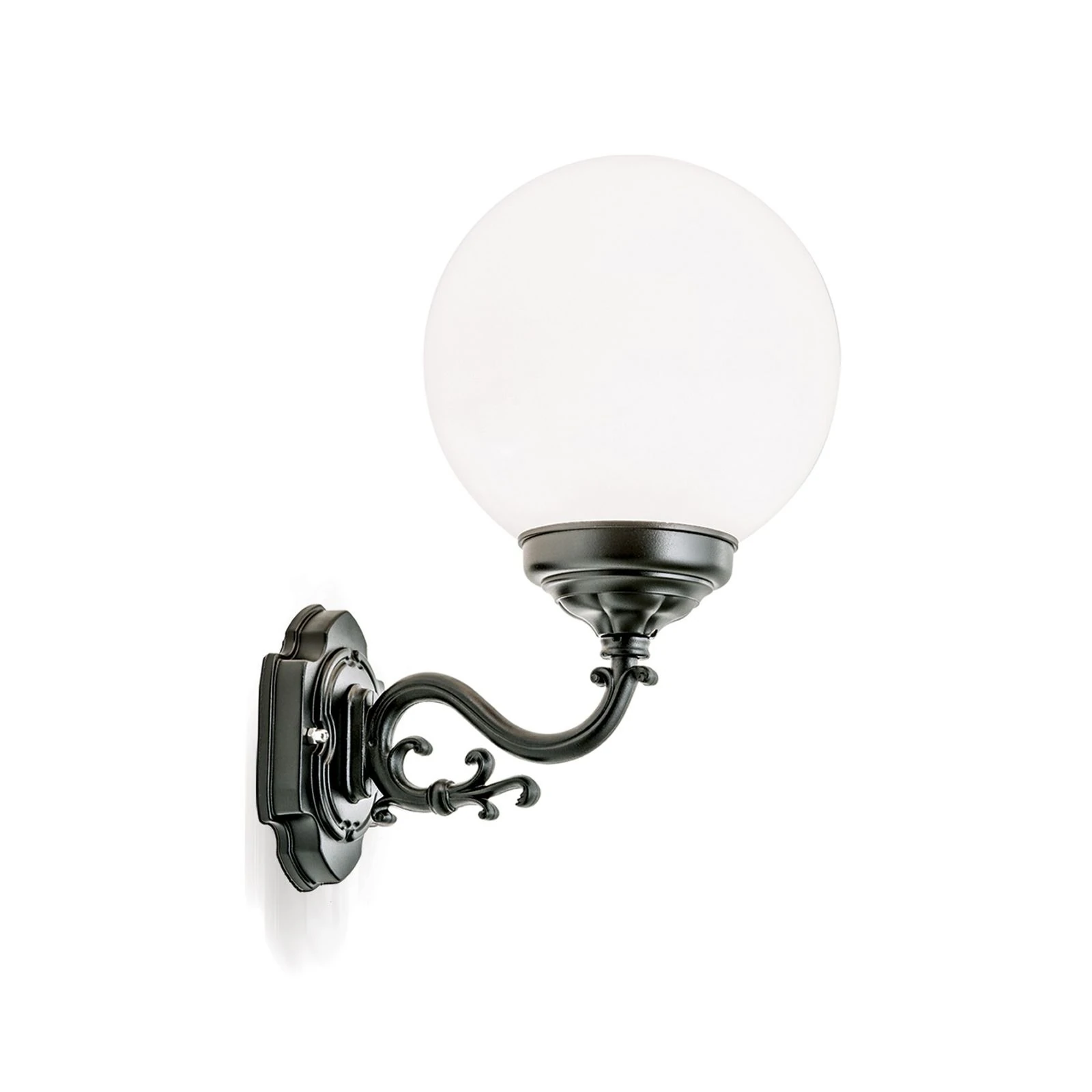 Spoljašnja zidna lampa REIKA, crna - 5