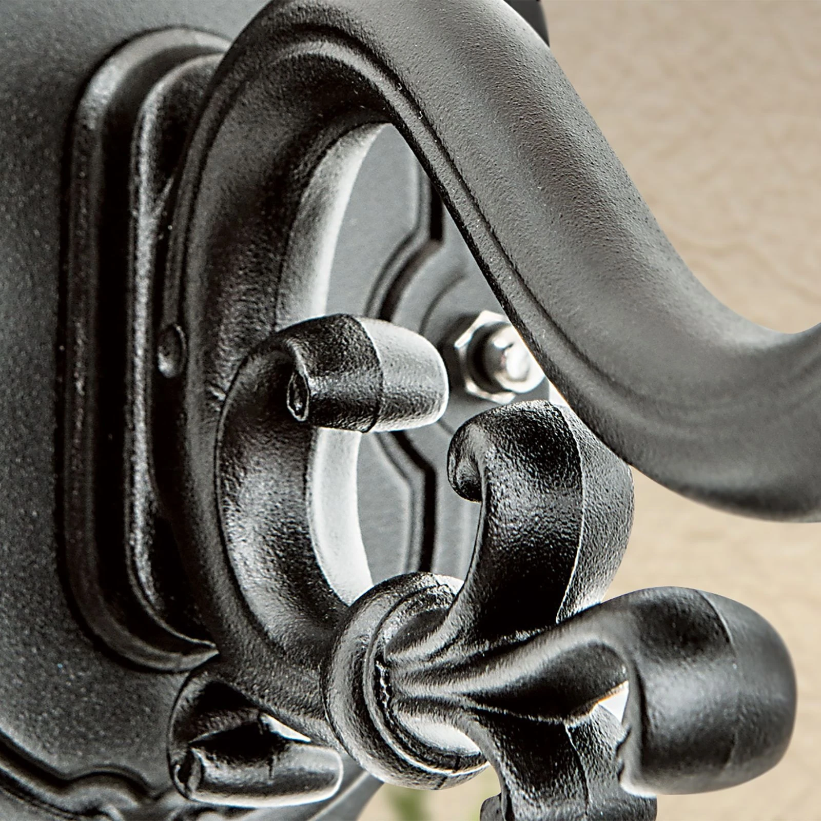 Spoljašnja zidna lampa REIKA, crna - 7