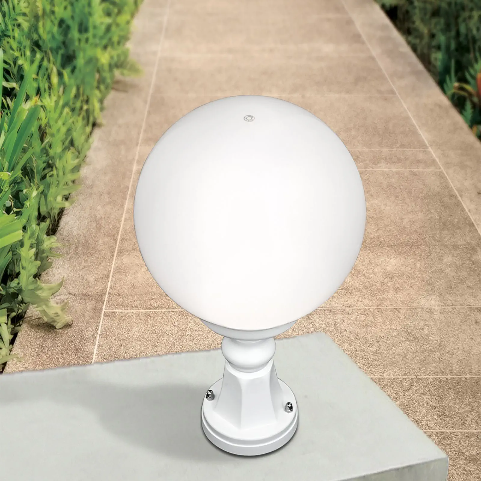 Spoljašnja stazna lampa REIKA, bela, H44 cm - 3