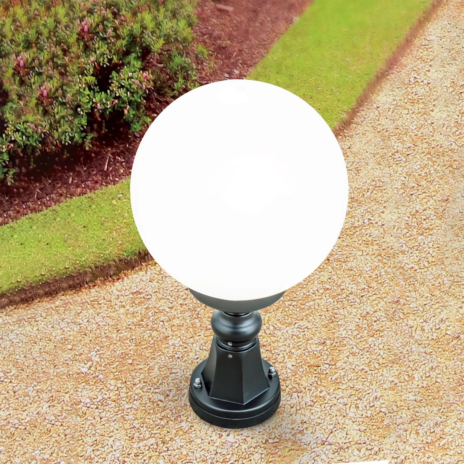 Spoljašnja stazna lampa REIKA, crna, H44cm - 3