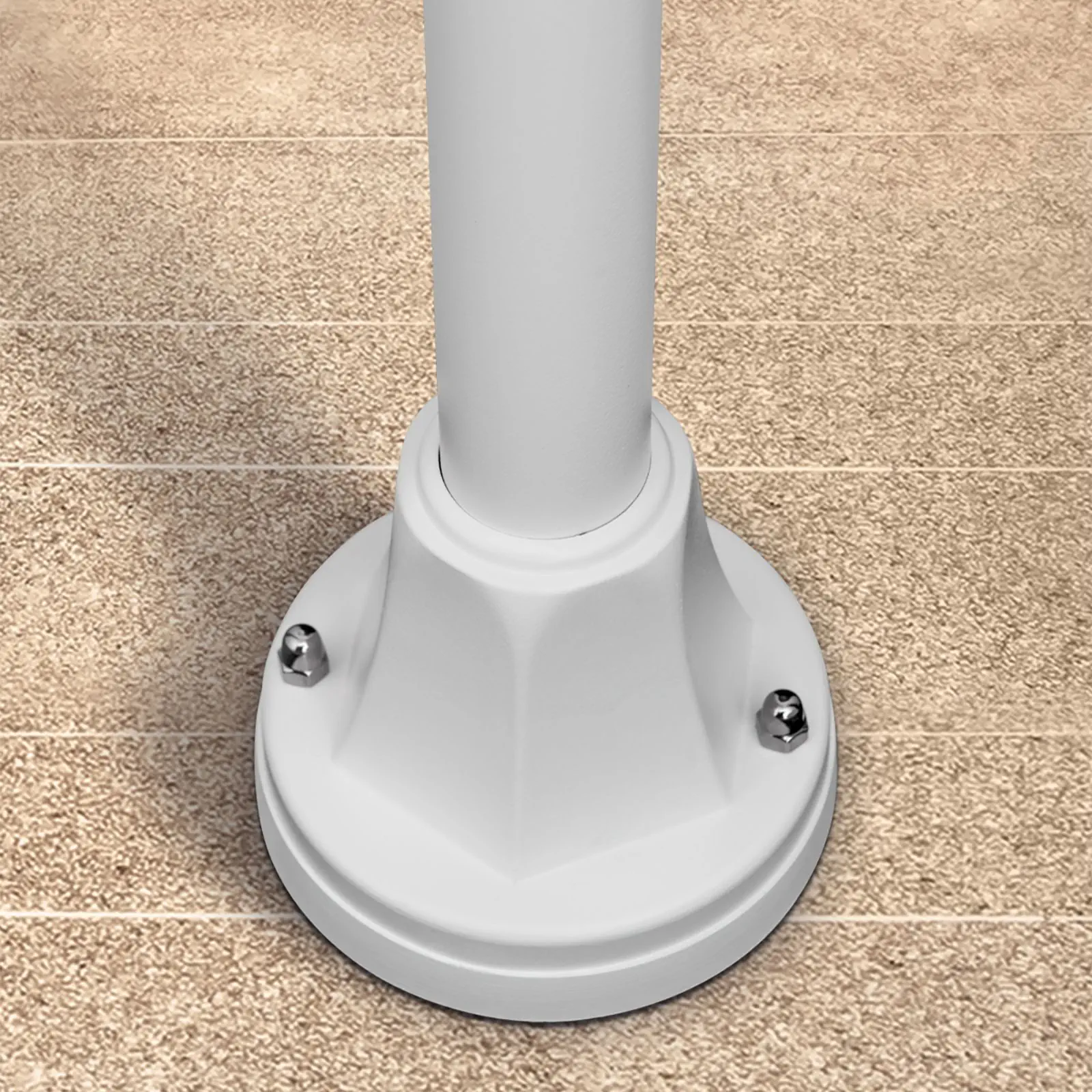 Spoljašnja stazna lampa REIKA, bela, H110 cm - 6