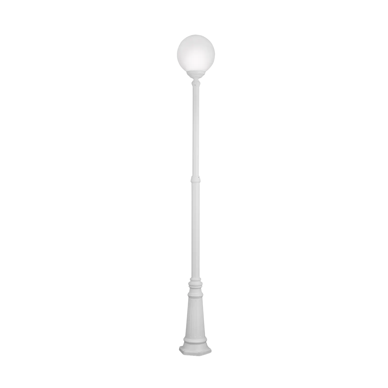 Spoljašnja stubna lampa REIKA, bela, H250 cm - 8