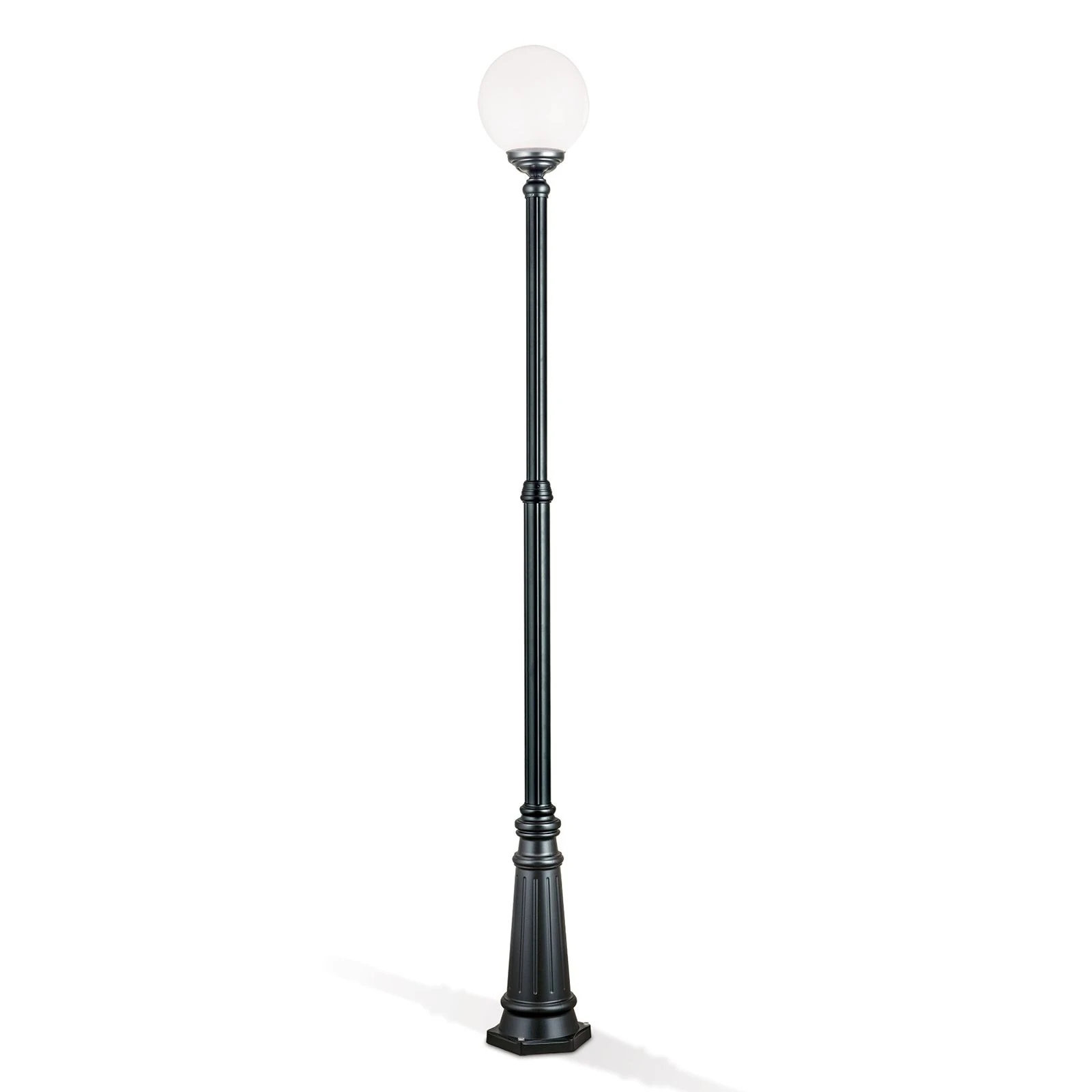 Spoljašnja stubna lampa REIKA, crna, H250cm - 5