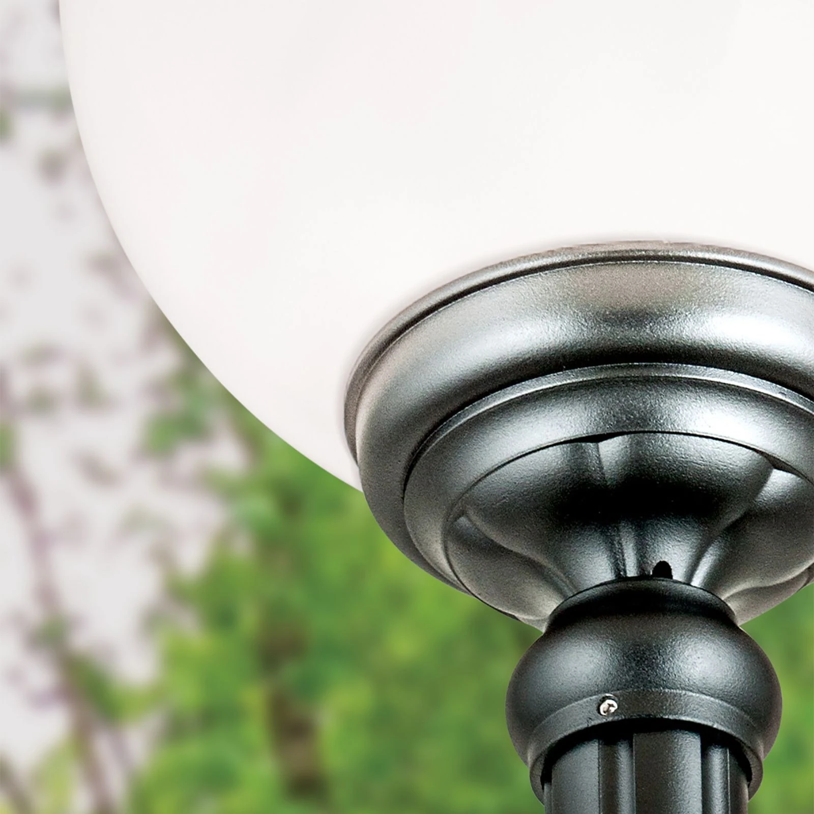 Spoljašnja stubna lampa REIKA, crna, H250cm - 7