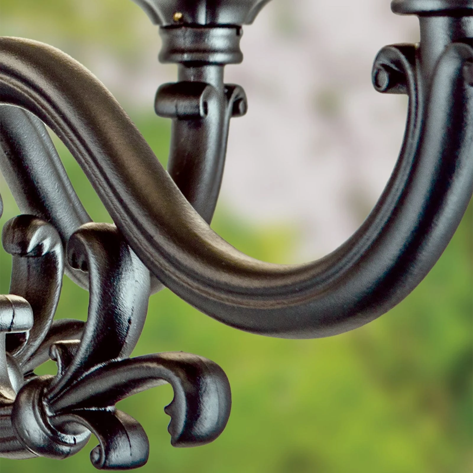 Baštenski kandelabar REIKA, crna - 6