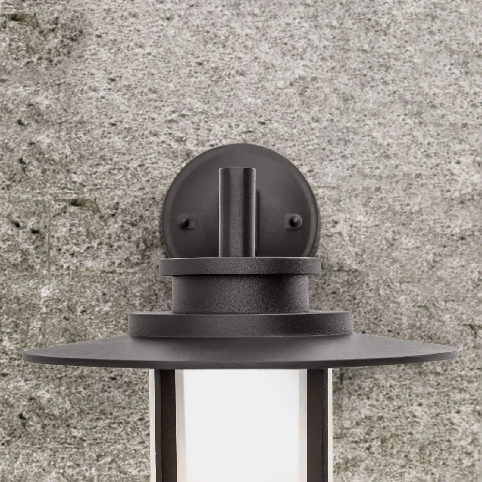 Spoljašnja zidna lampa TEIKO, moka, usmerena nadole - 4