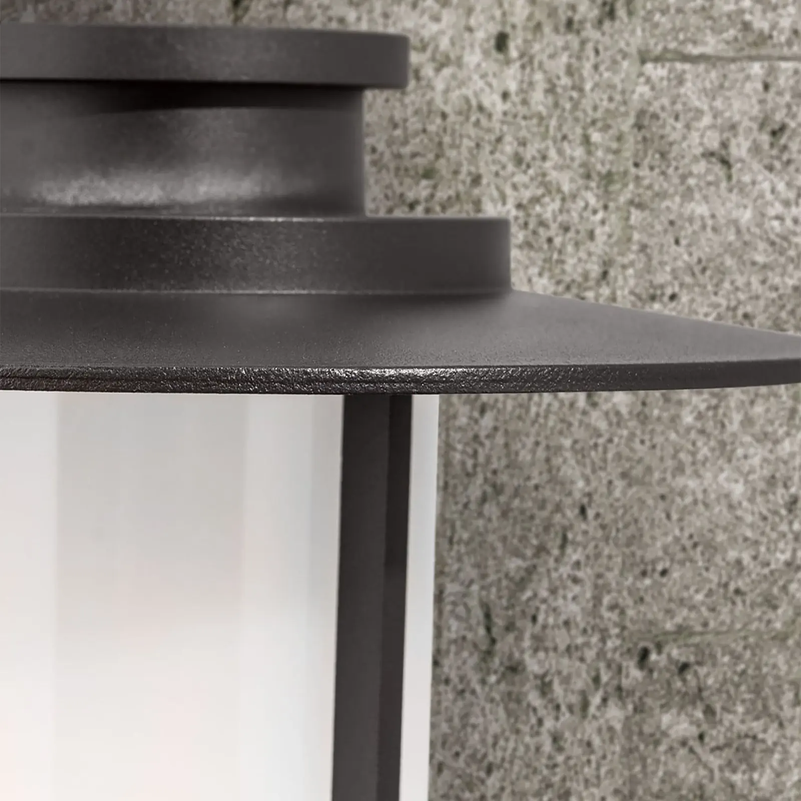 Spoljašnja zidna lampa TEIKO, moka, usmerena nadole - 5