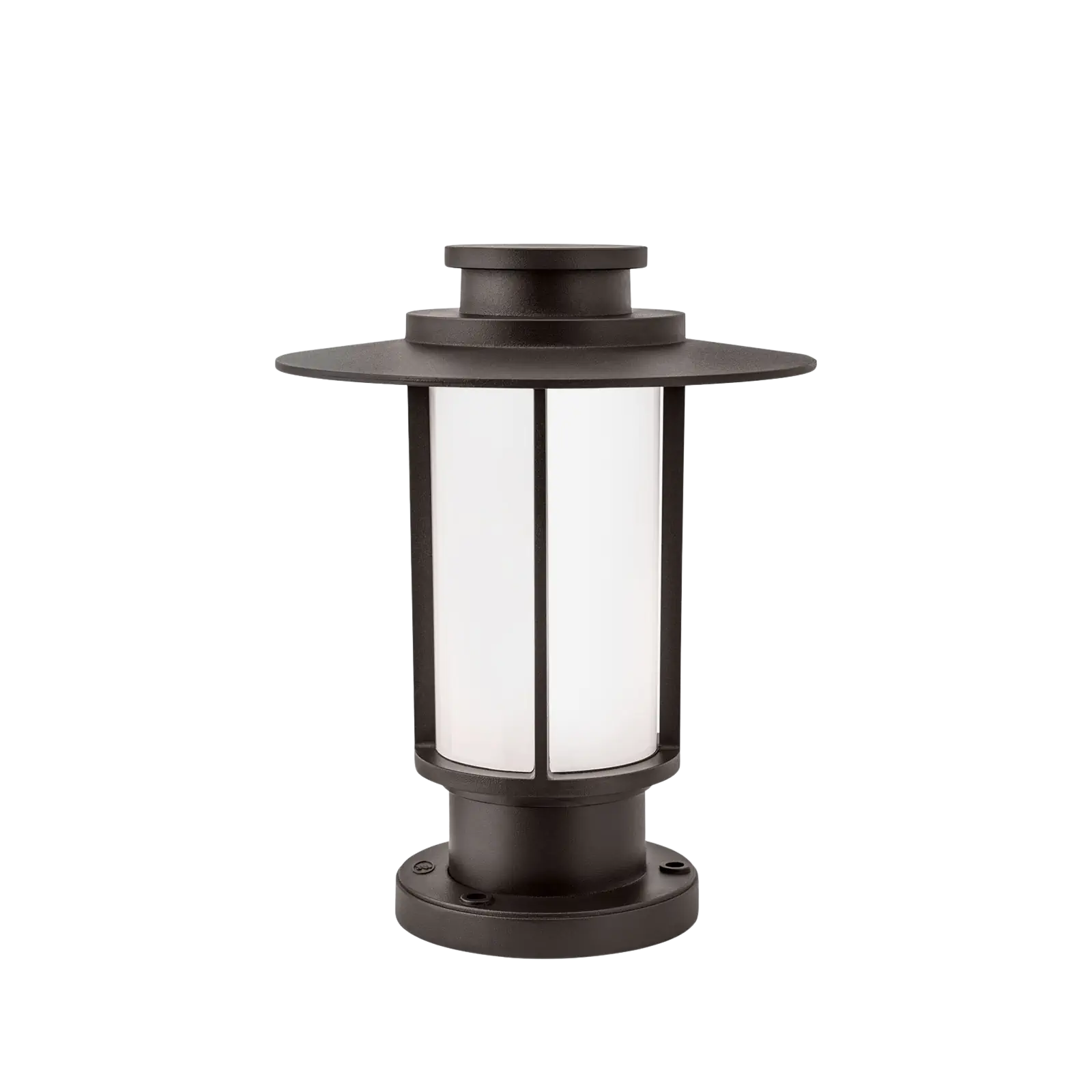 Spoljašnja stubna lampa TEIKO, moka, H30 cm - 6