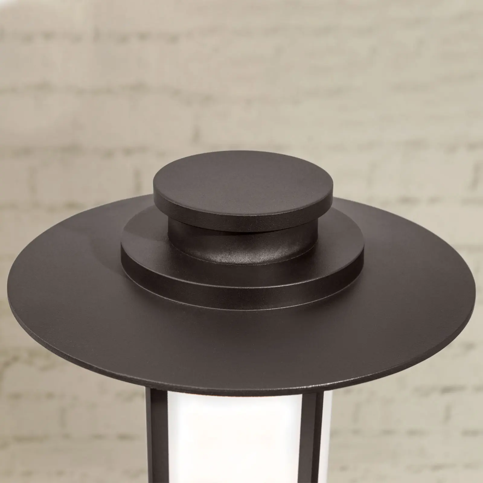 Spoljašnja stazna lampa TEIKO, moka, H80 cm - 5