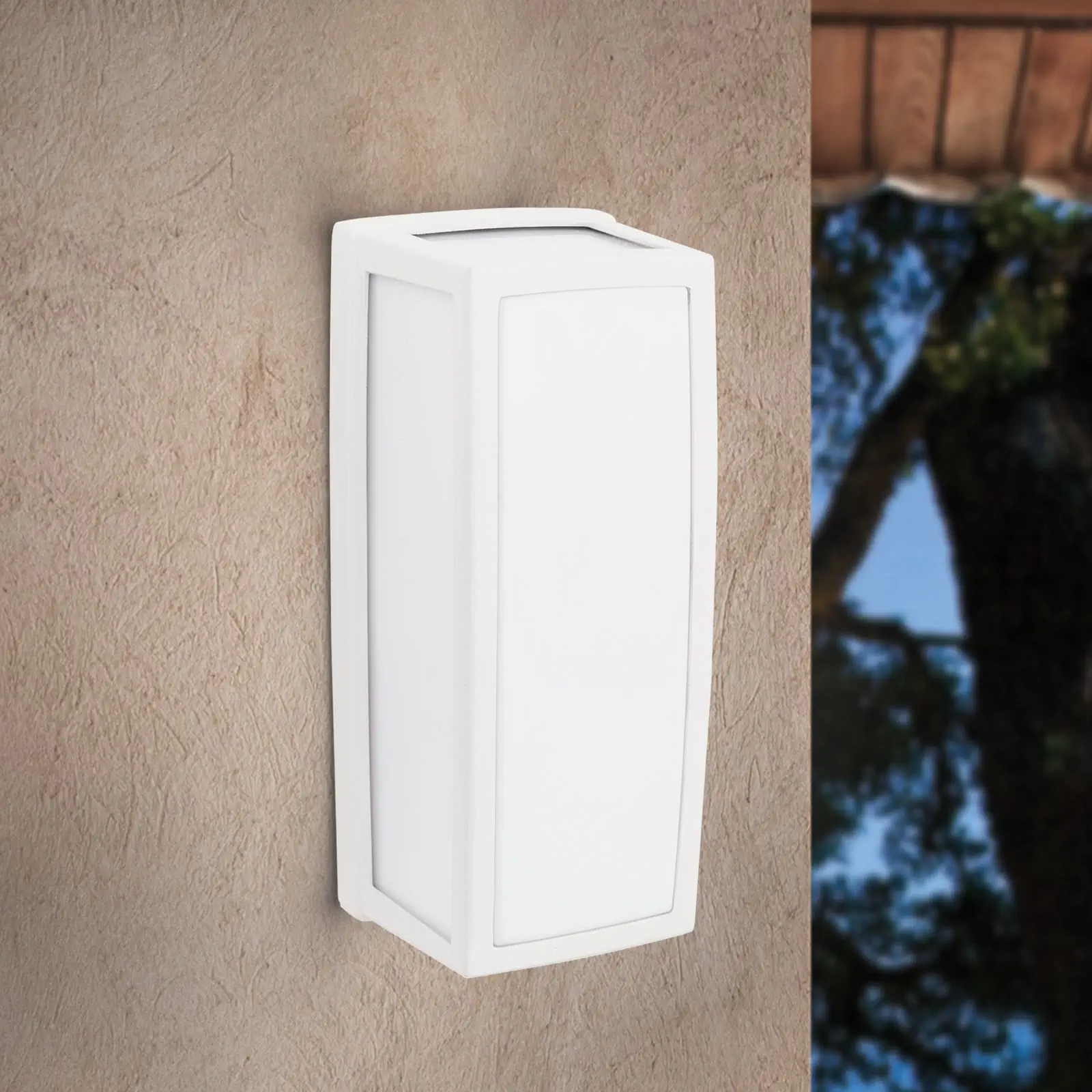 LED spoljašnja lampa BOB, bela - 3