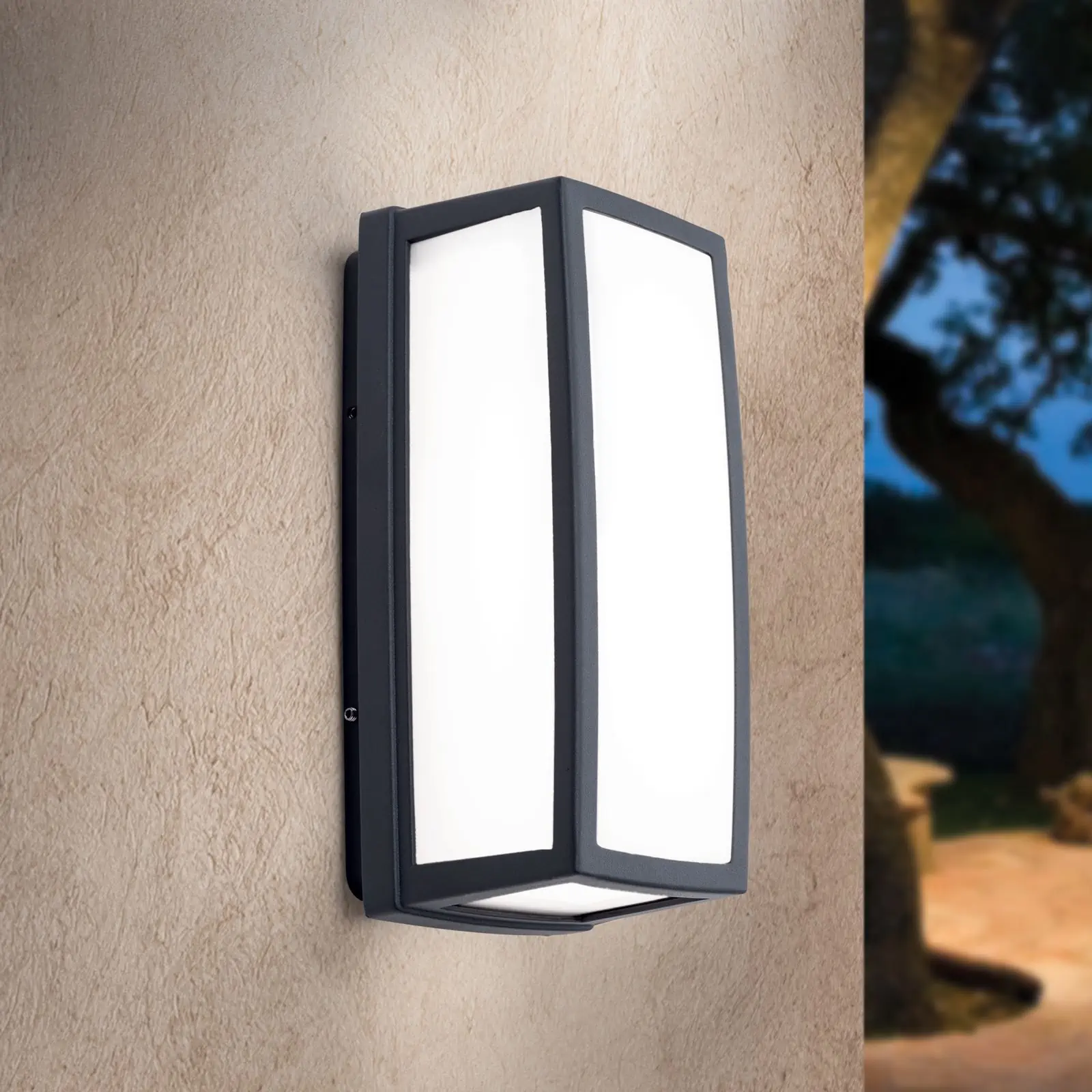 LED spoljašnja lampa BOB, antracit - 2