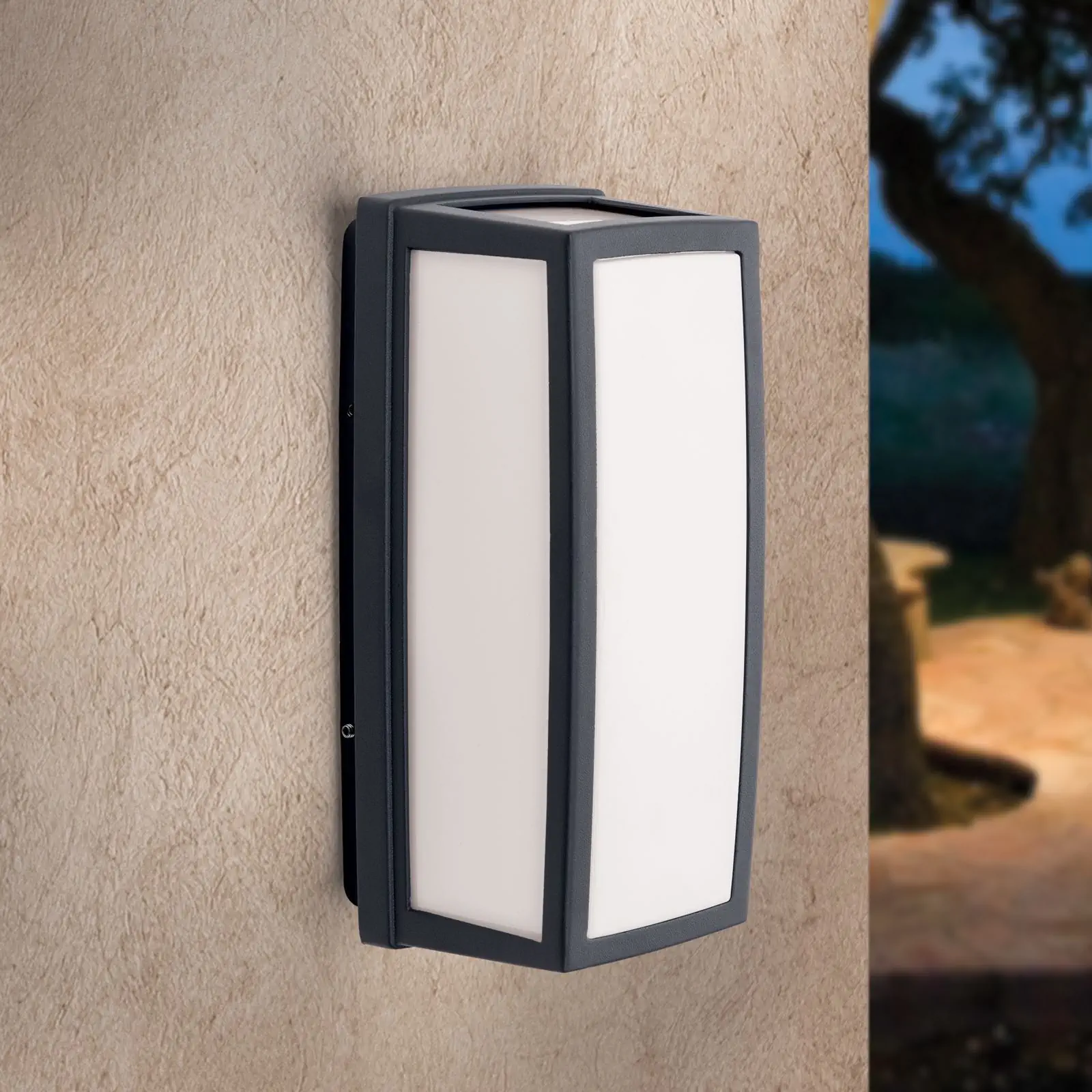 LED spoljašnja lampa BOB, antracit - 3