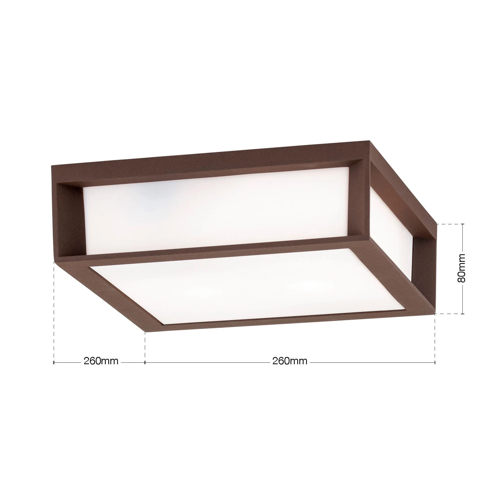 Spoljašnja lampa HENRY, corten - 7