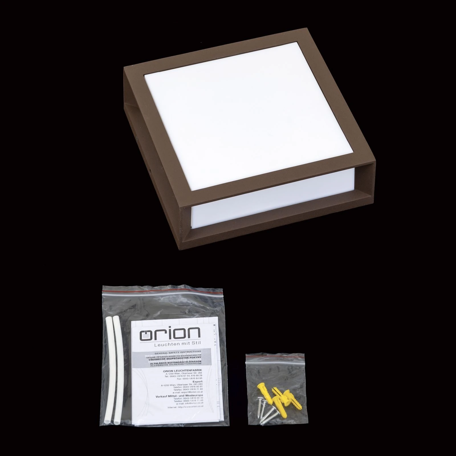 Spoljašnja lampa HENRY, corten - 8