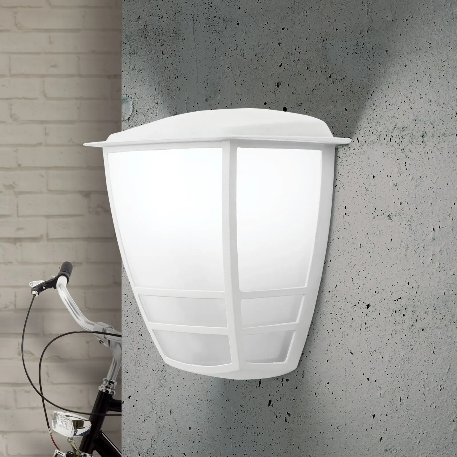 Spoljašnja zidna lampa LIFT, bela