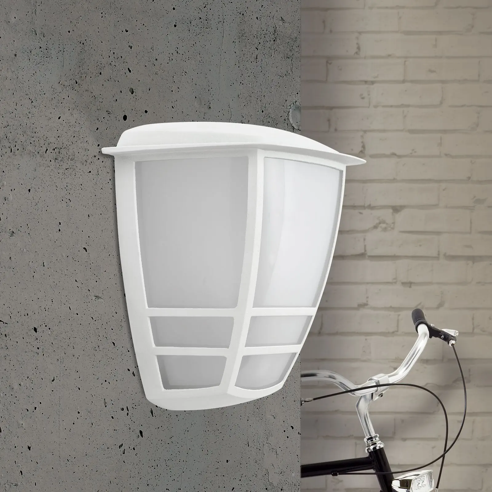 Spoljašnja zidna lampa LIFT, bela - 3