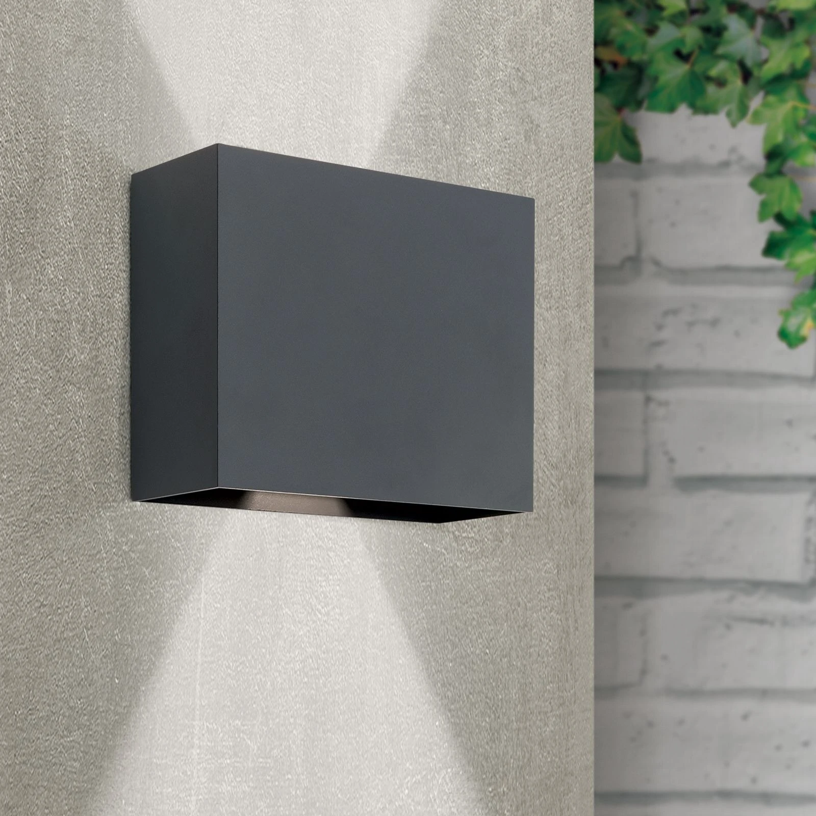 LED baštenska lampa AKZENT, antracit - 10