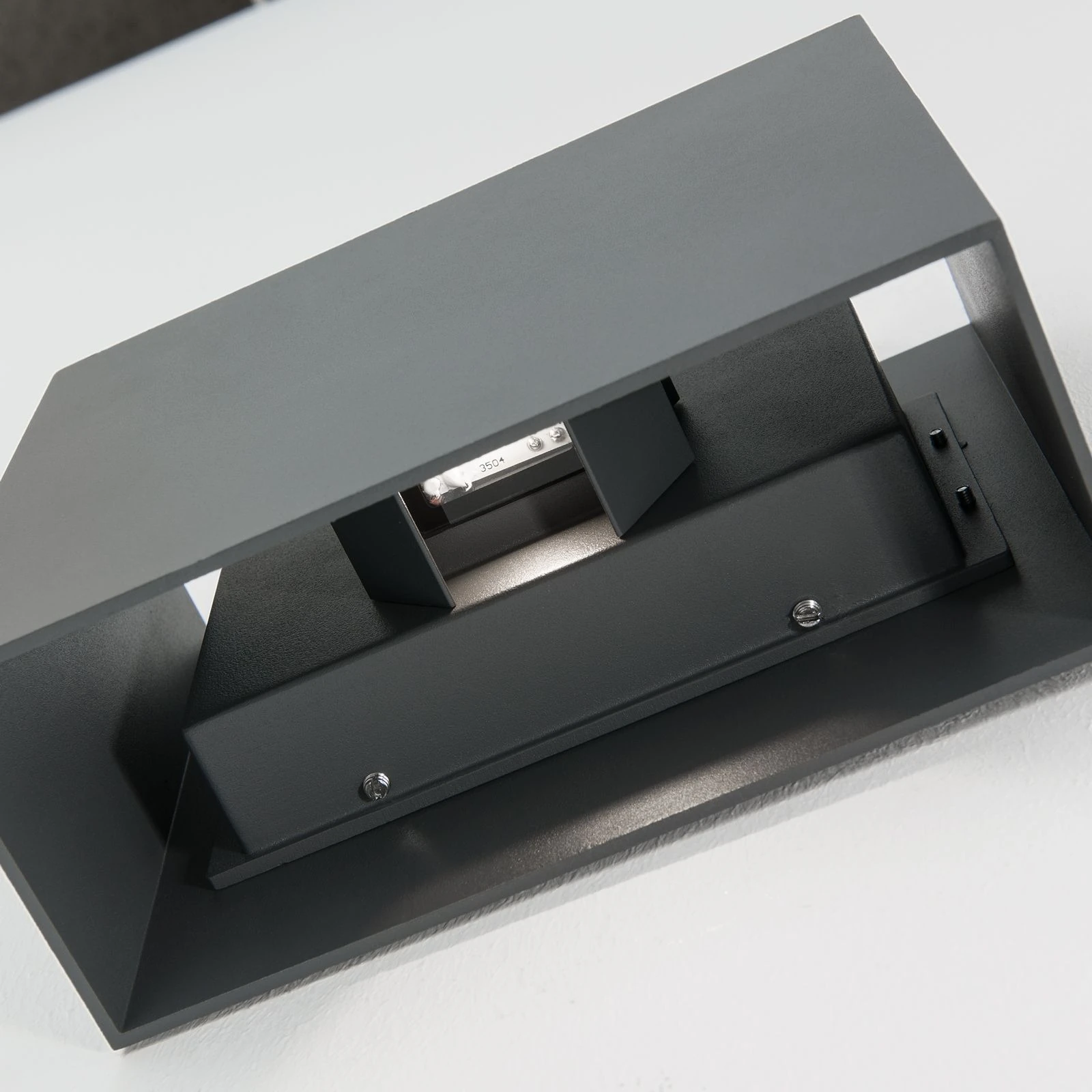 LED baštenska lampa AKZENT, antracit - 6