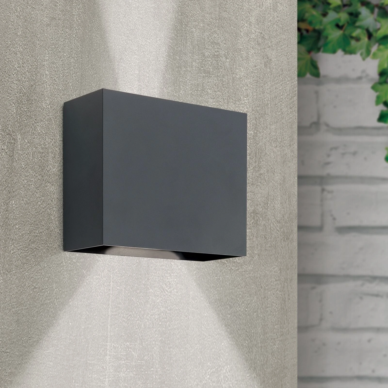 LED baštenska lampa AKZENT, antracit - 8