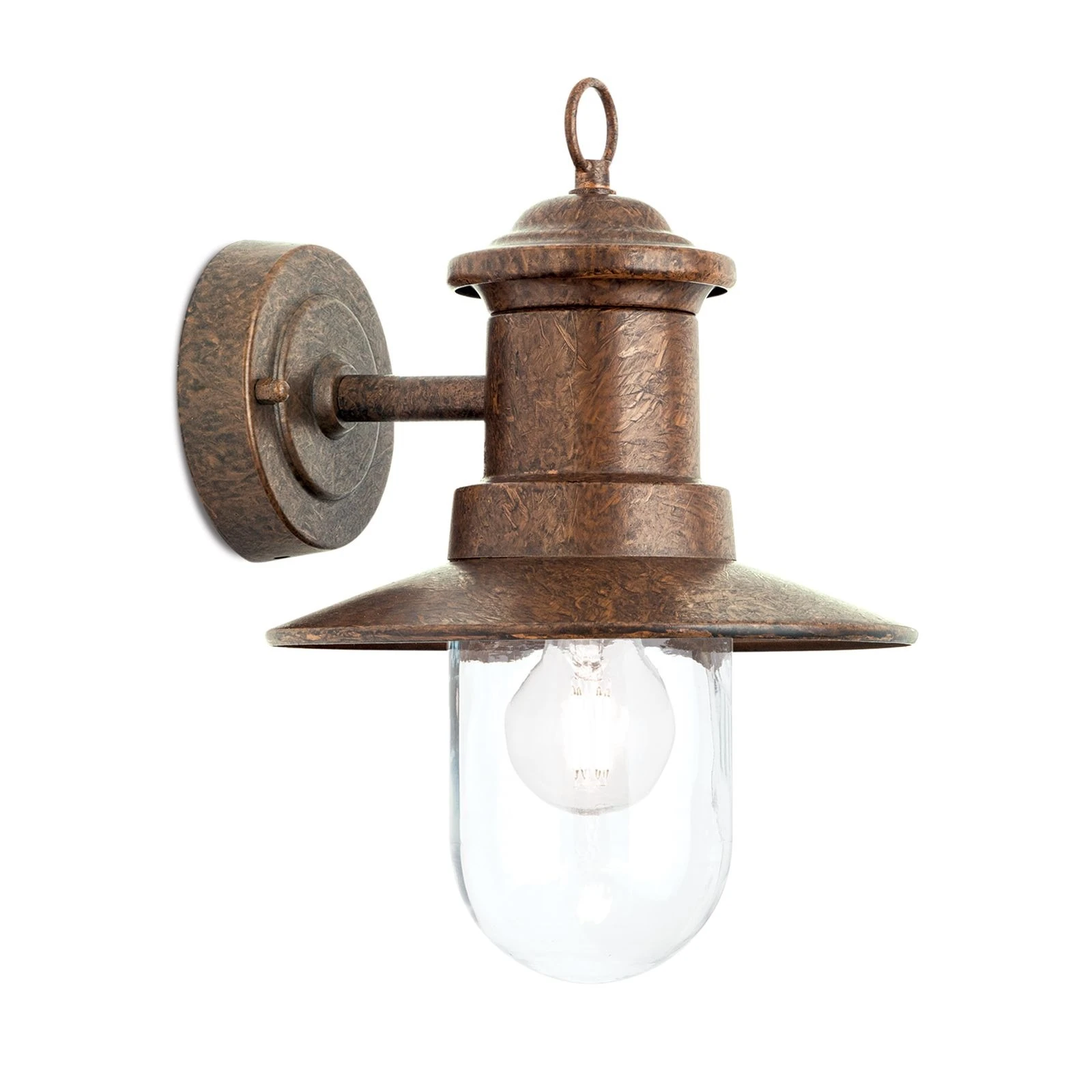 Spoljašnja zidna lampa LEONIE, vintage/braon - 4