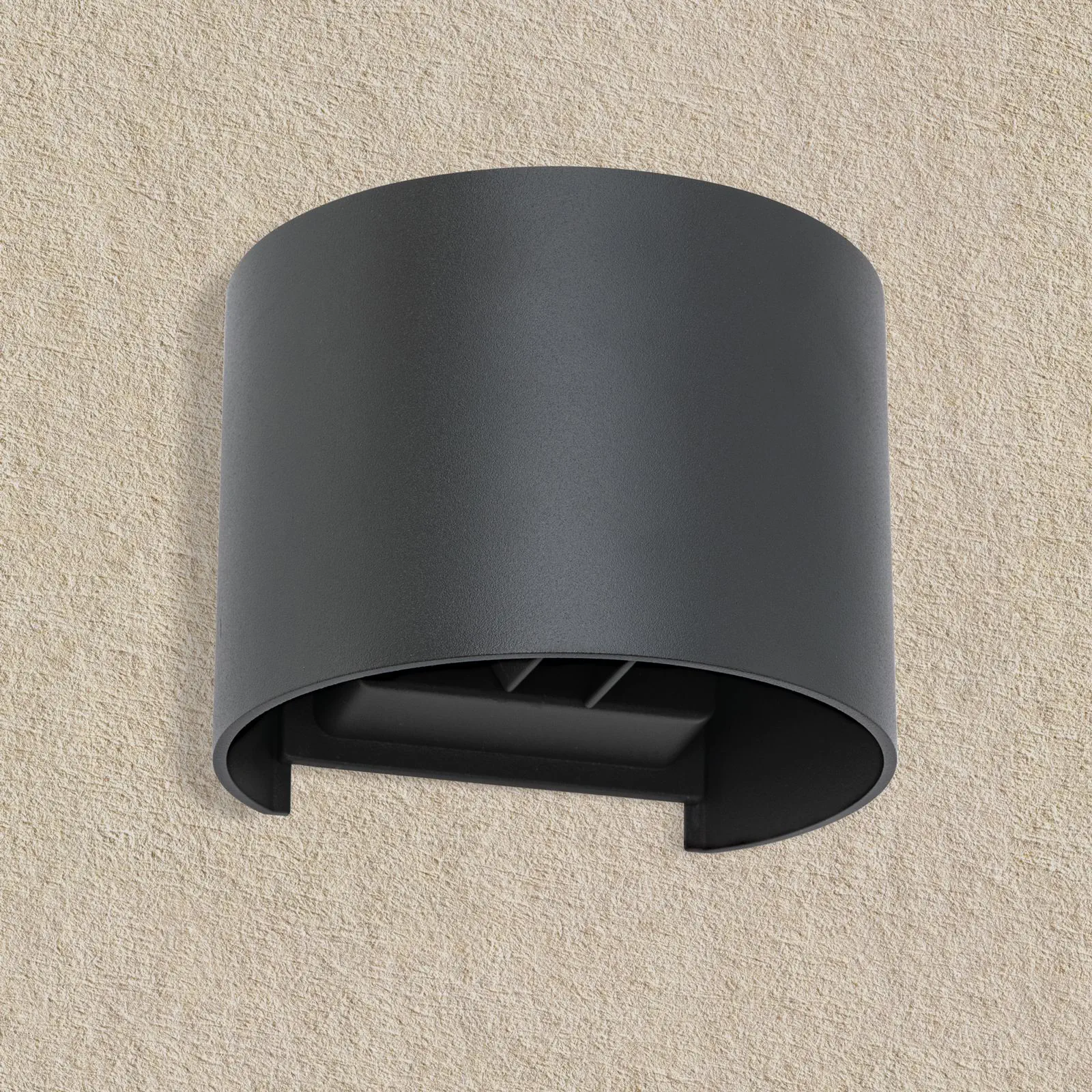 LED spoljašnja zidna lampa GRETA, IP54, antracit - 3