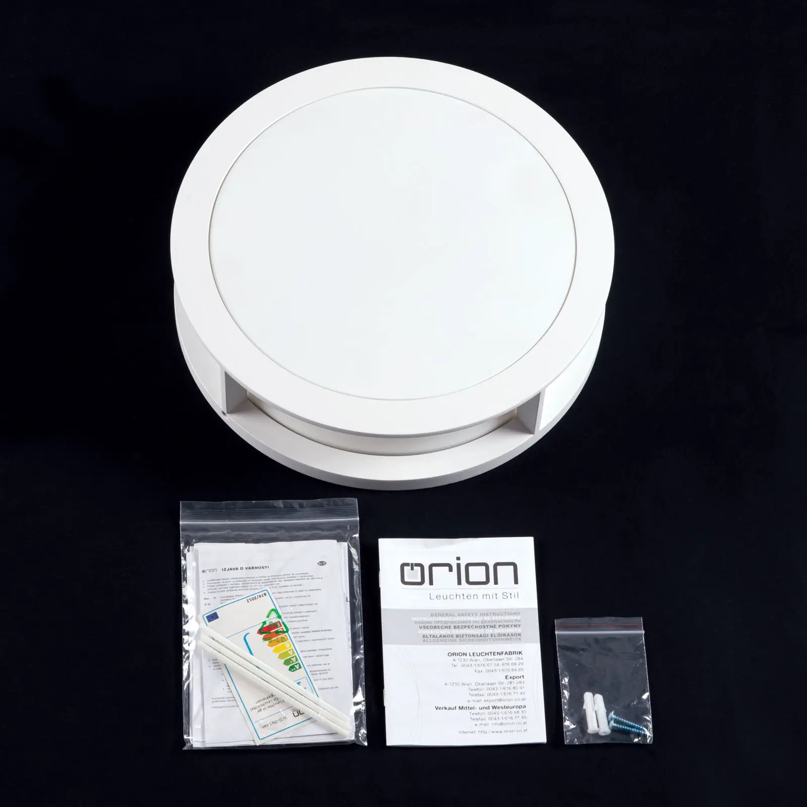 LED spoljašnja lampa HENRY, bela, 30 cm - 8