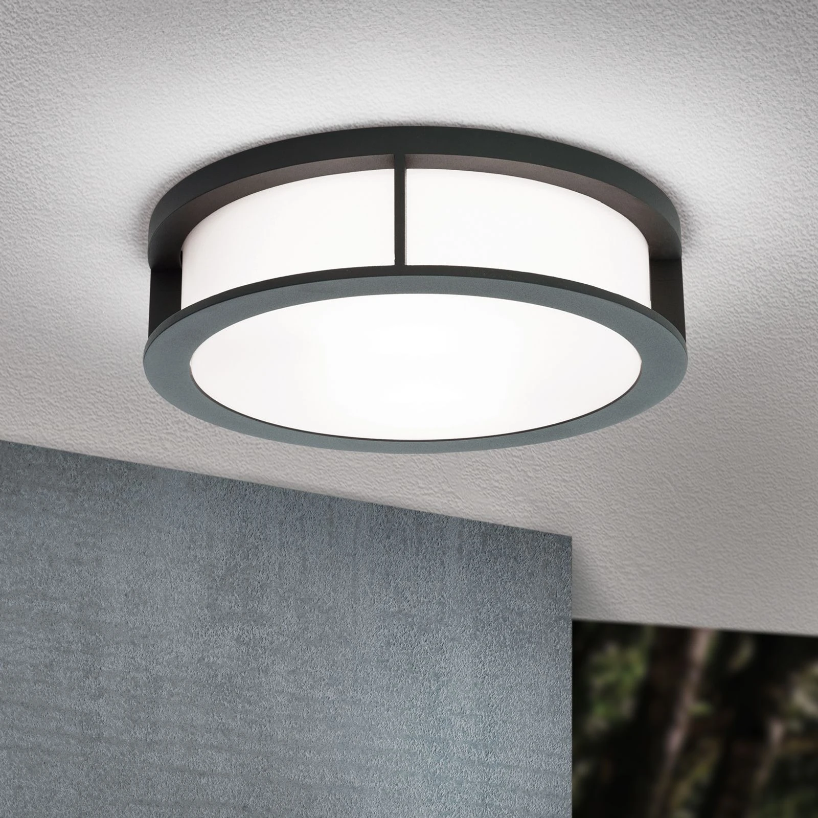 LED spoljašnja lampa HENRY, antracit, 30 cm