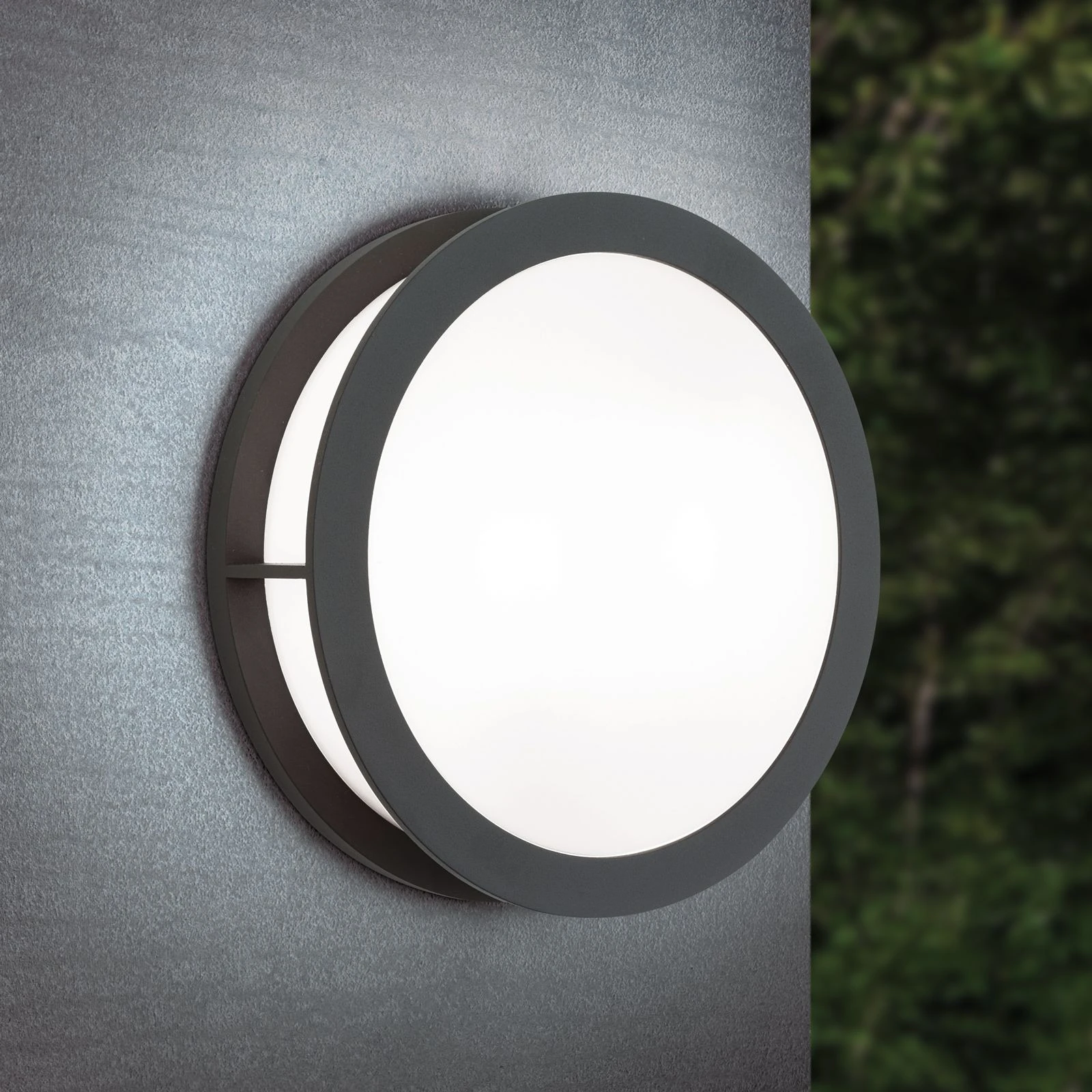 LED spoljašnja lampa HENRY, antracit, 30 cm - 2